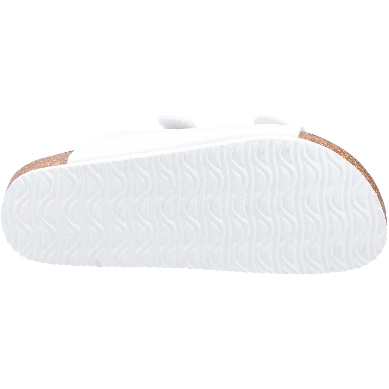 Divaz Nimes Two Buckle Slider Sandals