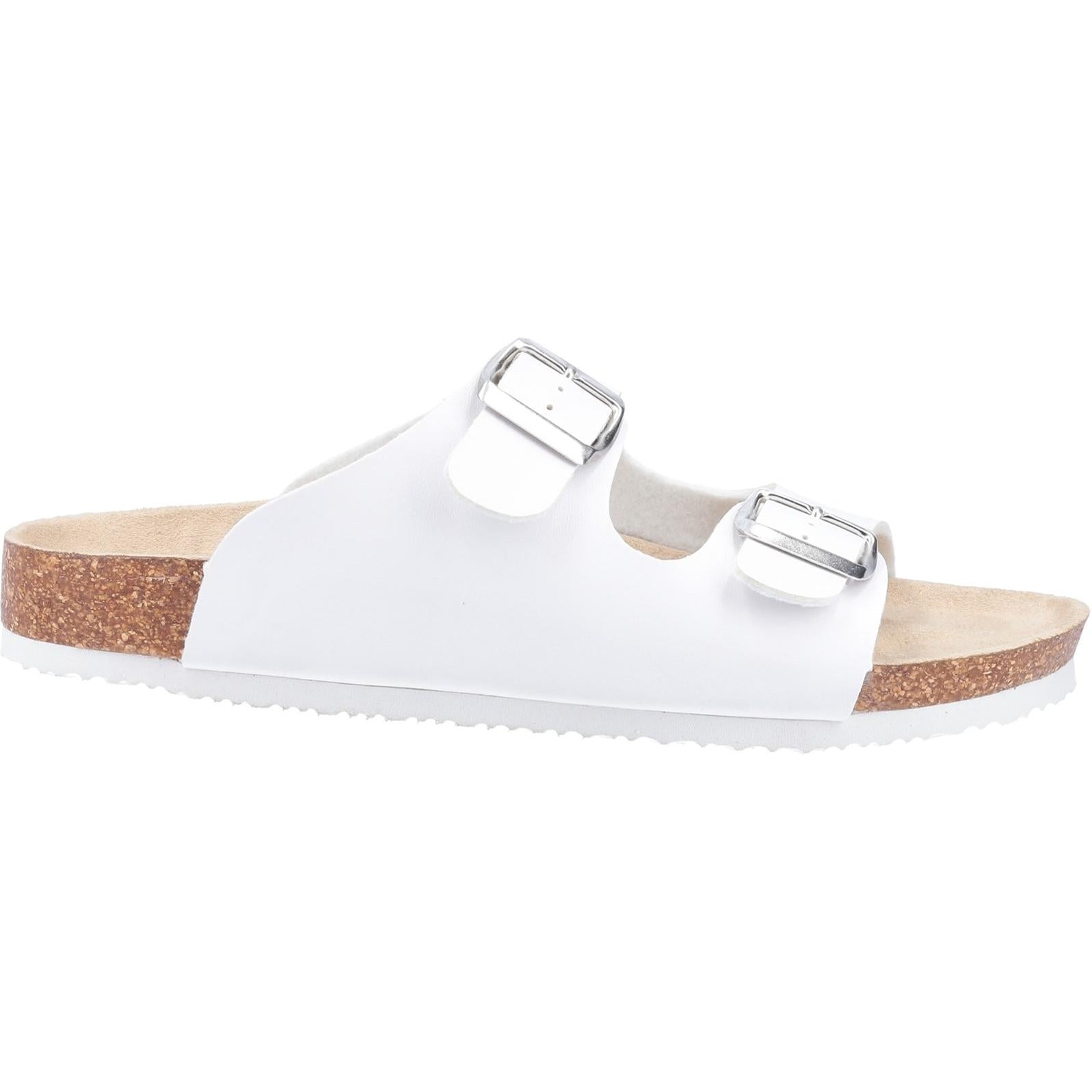 Divaz Nimes Two Buckle Slider Sandals
