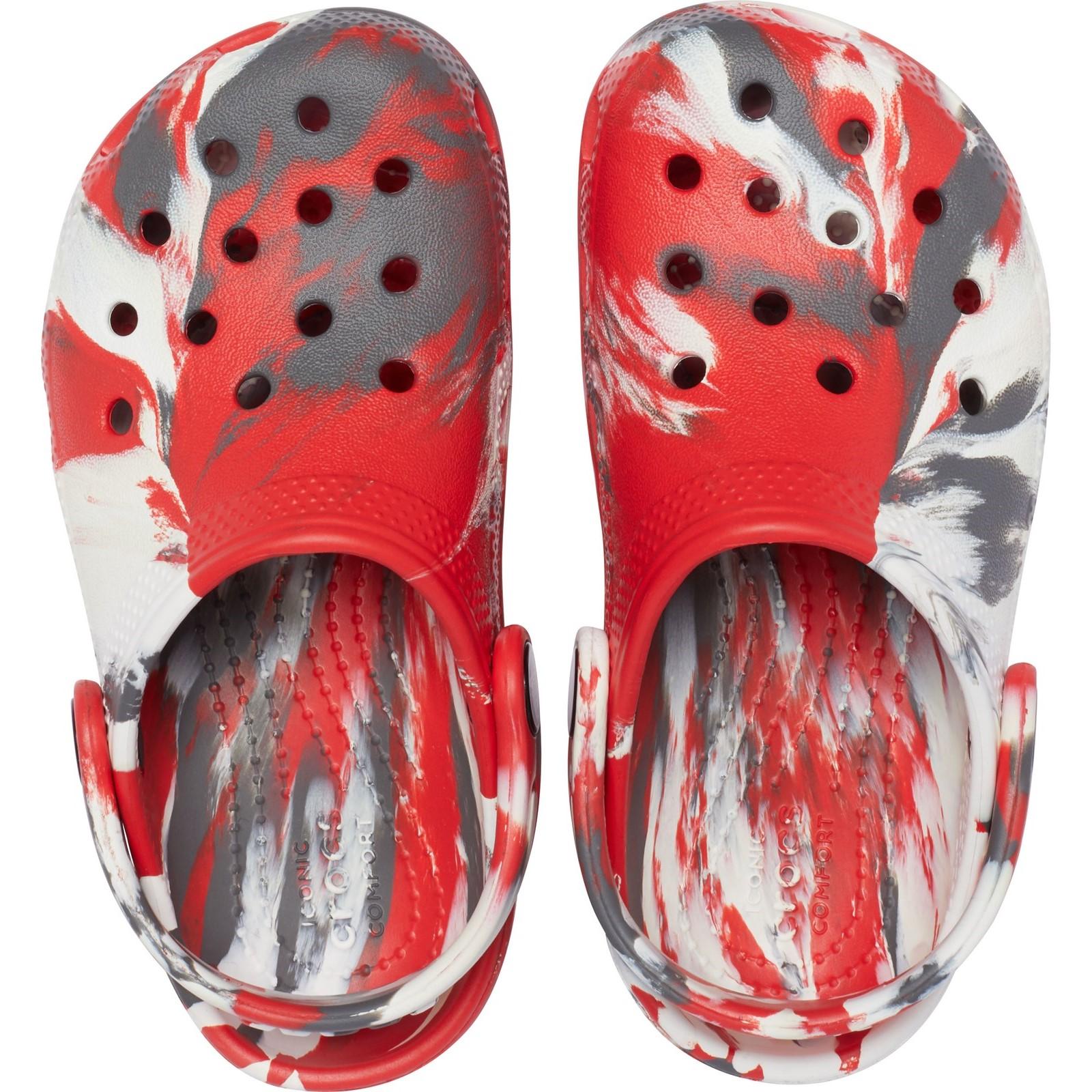 Crocs Classic Marbled Clog Shoes