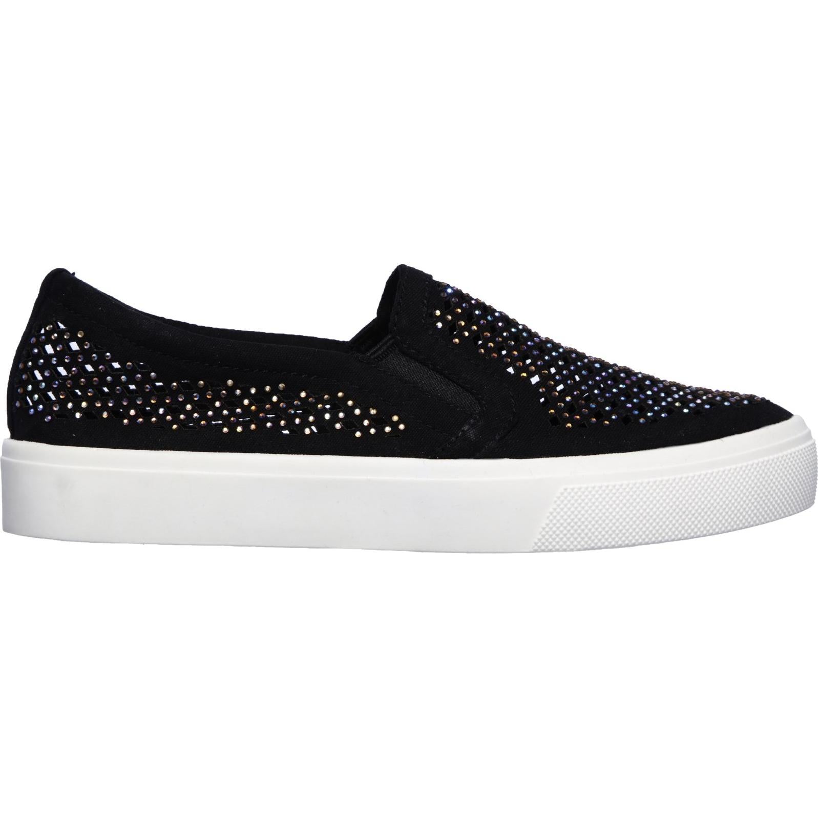 Skechers Poppy Diamond Gal Slip On Trainers