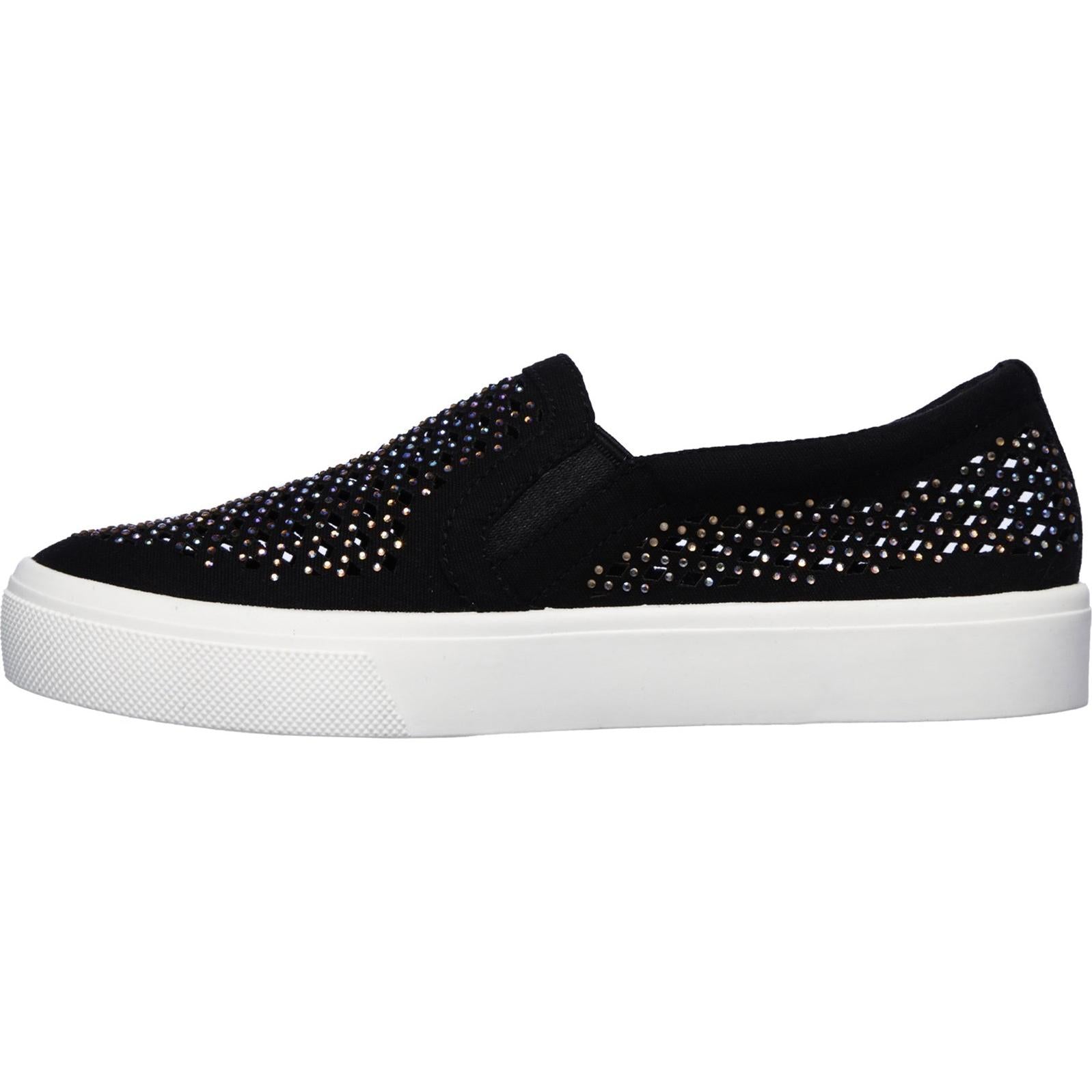 Skechers Poppy Diamond Gal Slip On Trainers