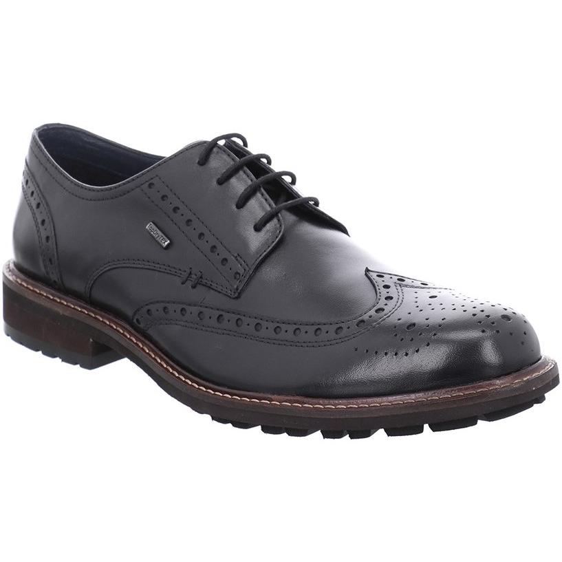 Josef Seibel Jasper Leather Waterproof Lace-Up Shoe