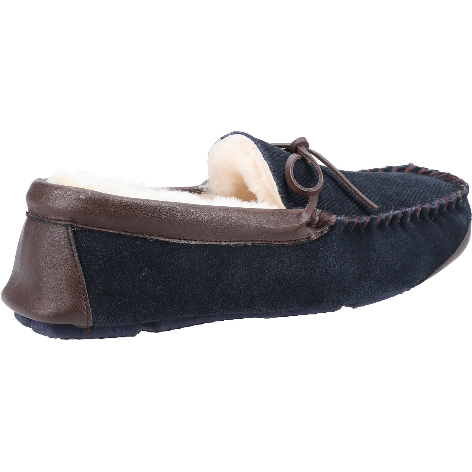 Cotswold Northwood Sheepskin Moccasin Slipper
