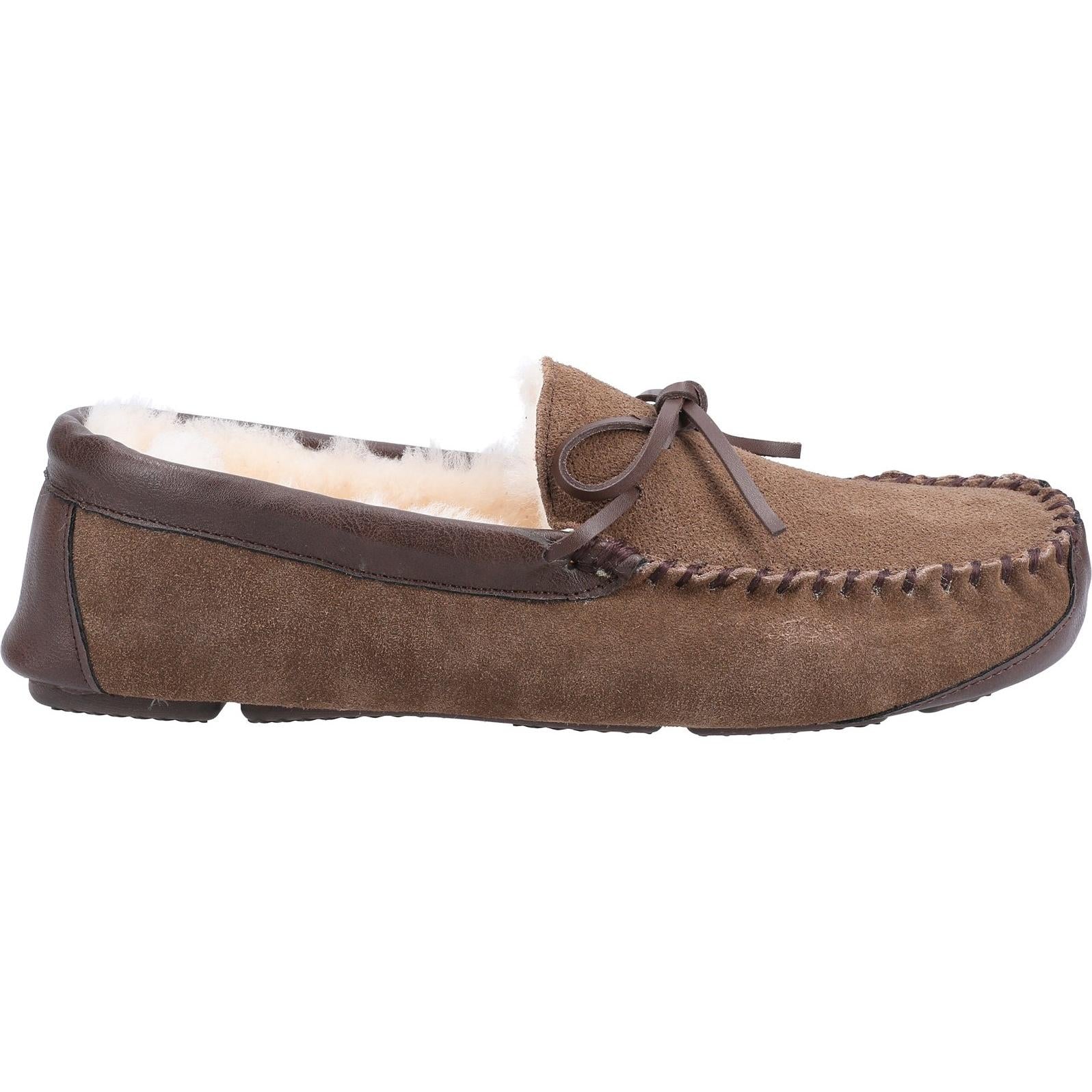 Cotswold Northwood Sheepskin Moccasin Slipper