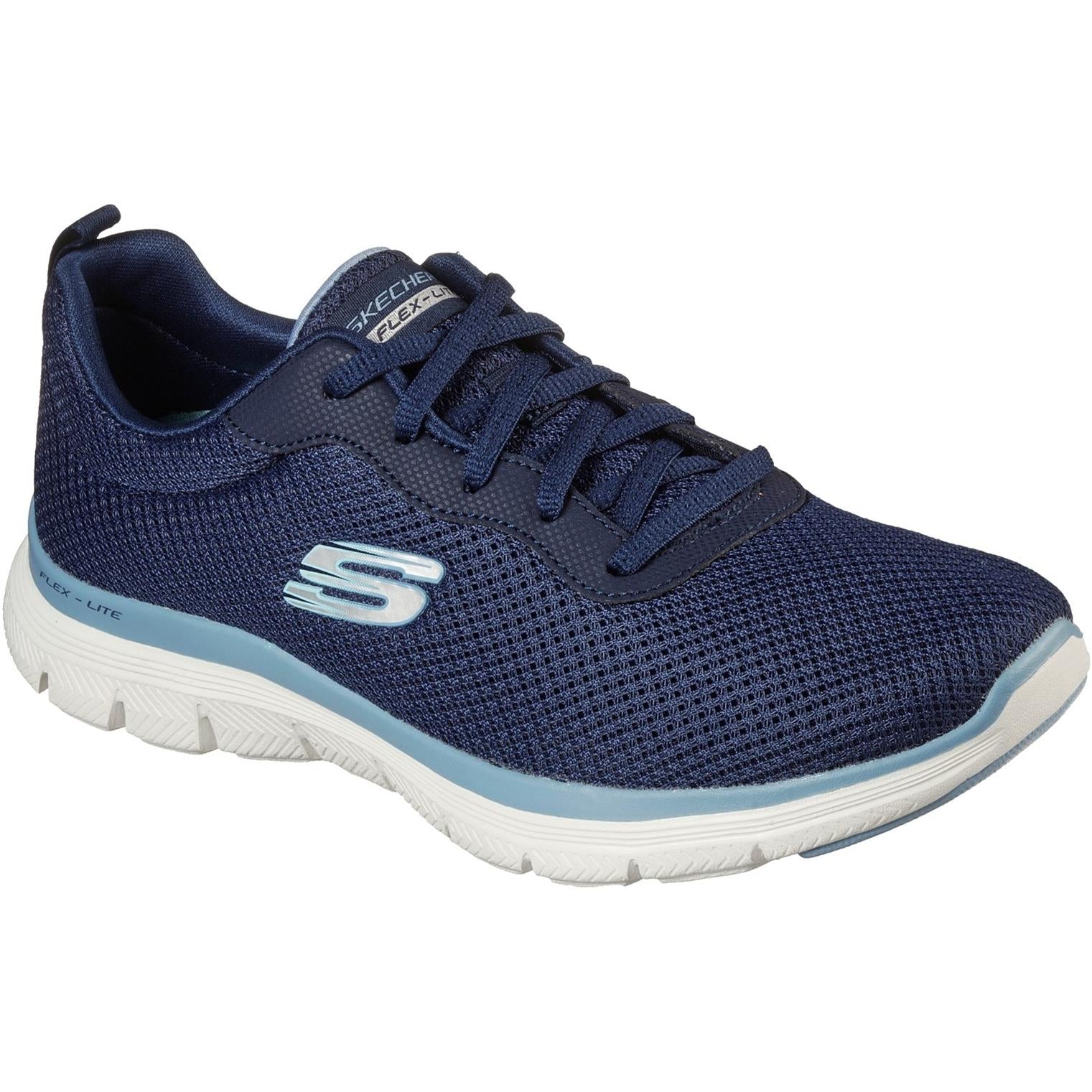 Skechers Flex Appeal 4.0 Brilliant View Wide Sports Shoe