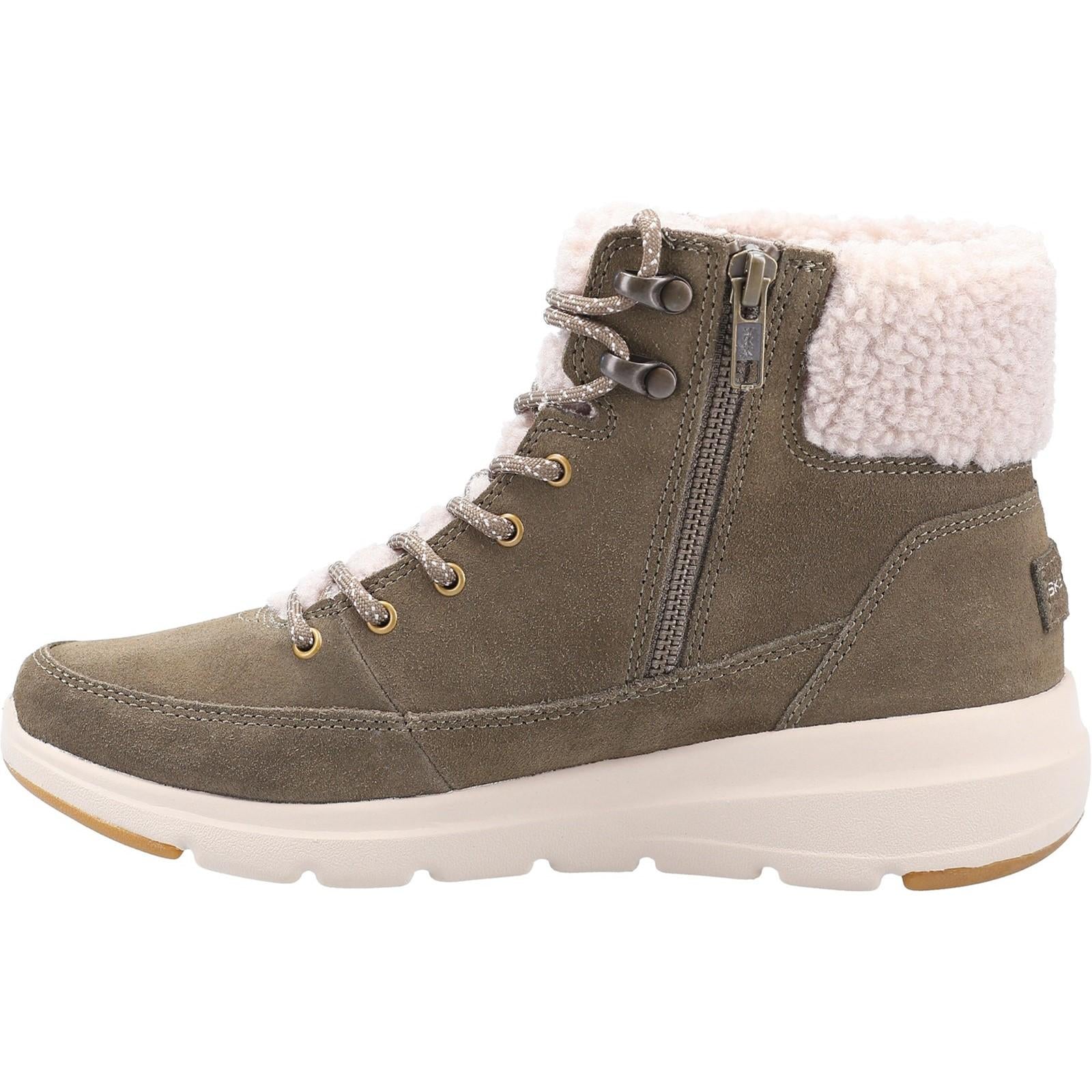 Skechers On-the-GO Glacial Ultra Woodlands Ankle Boots