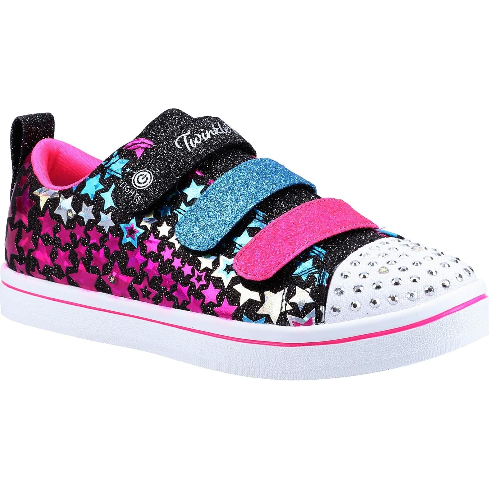 Skechers Twinkle Toes: Sparkle Rayz - Star Blast Trainers