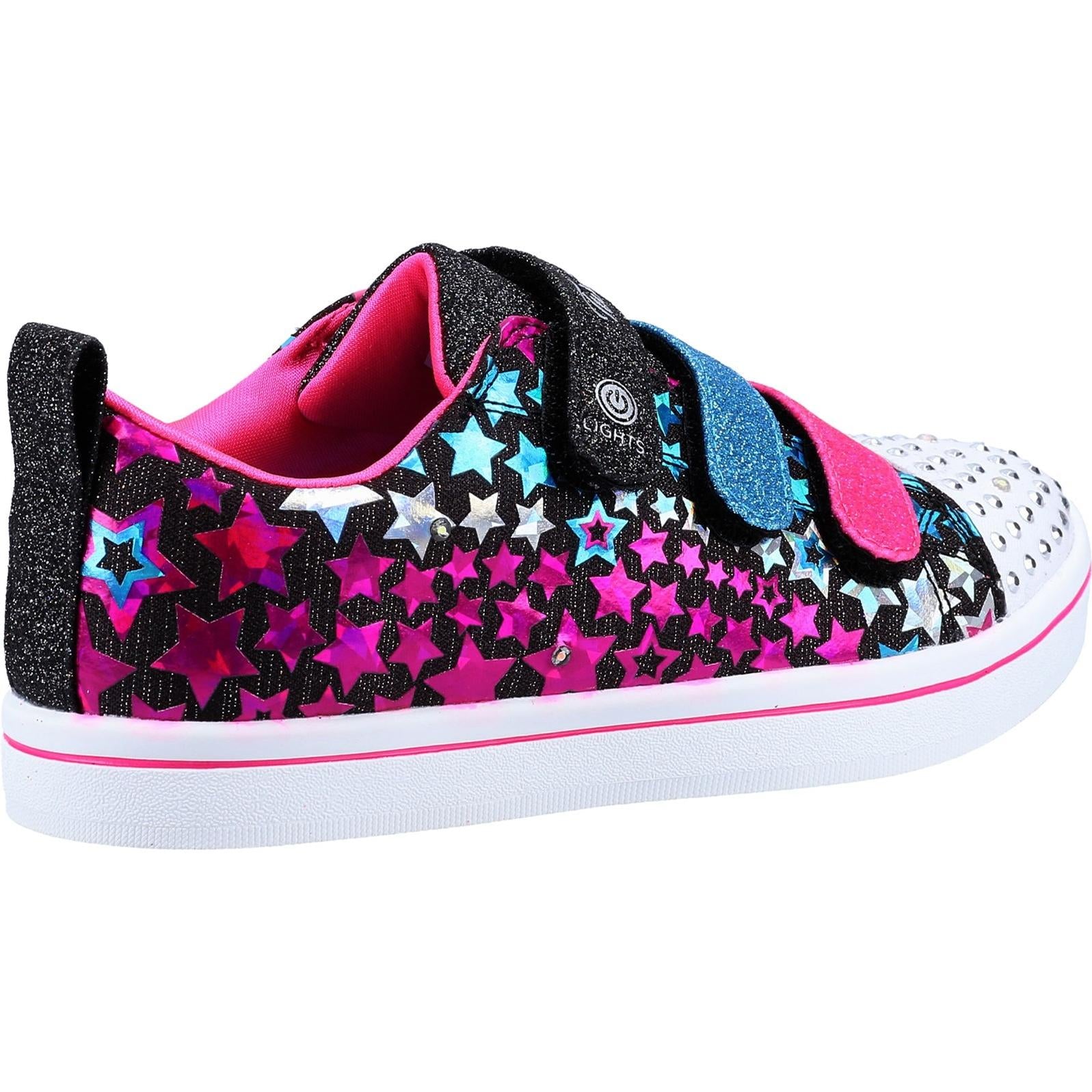 Skechers Twinkle Toes: Sparkle Rayz - Star Blast Trainers