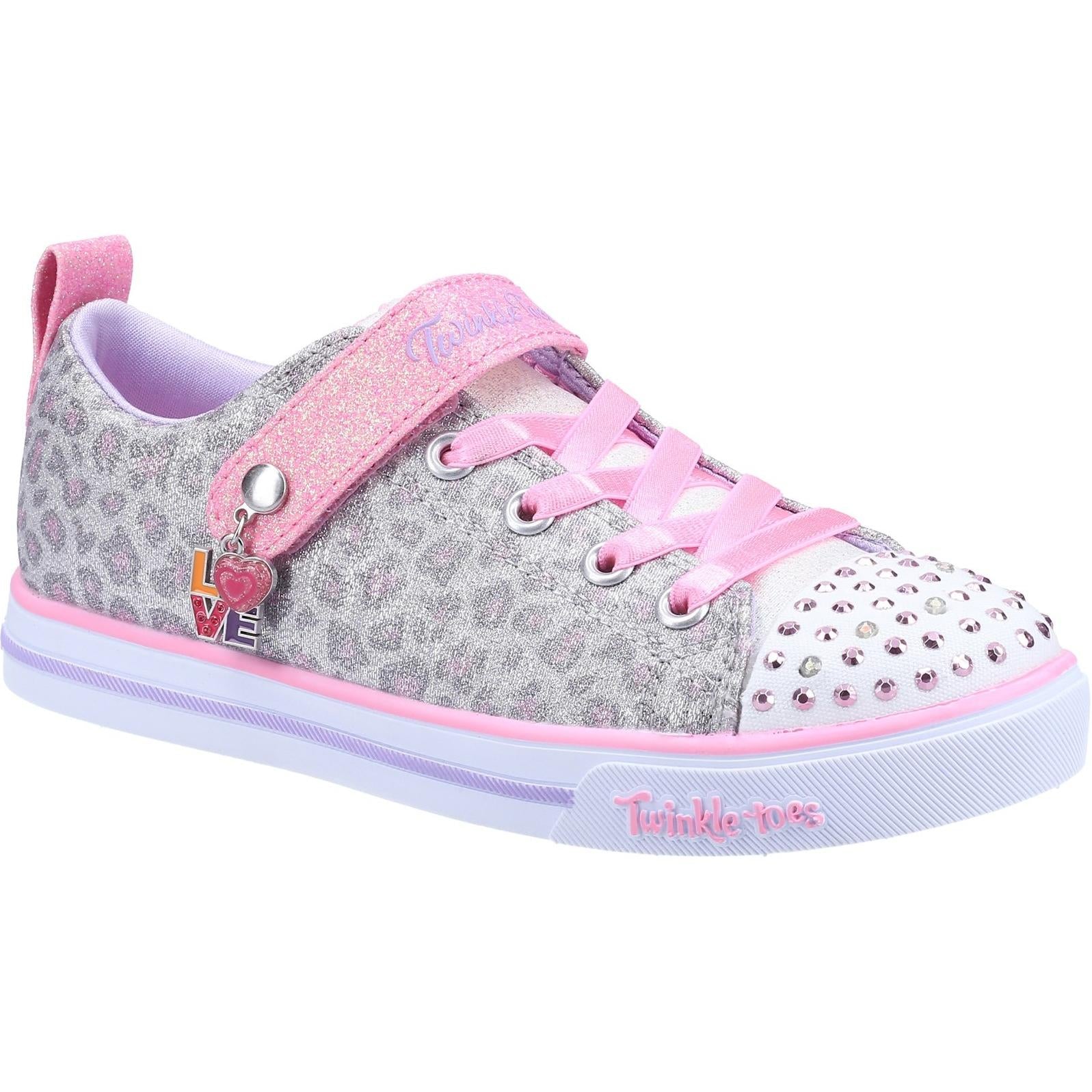 Skechers Twinkle Toes: Sparkle Lite Leopard Shines Shoe