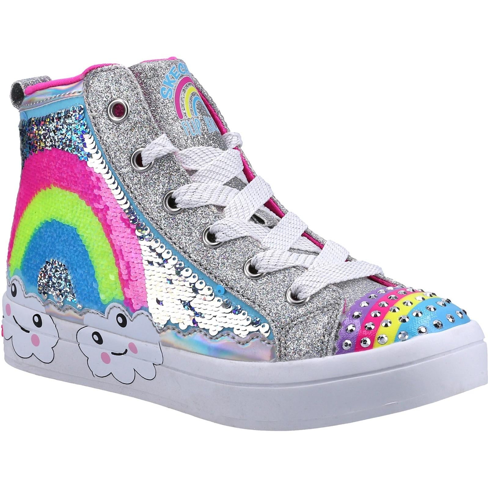 Skechers Flip Kicks Twi-Lites 2.0 Rainbow Daydreams Boot