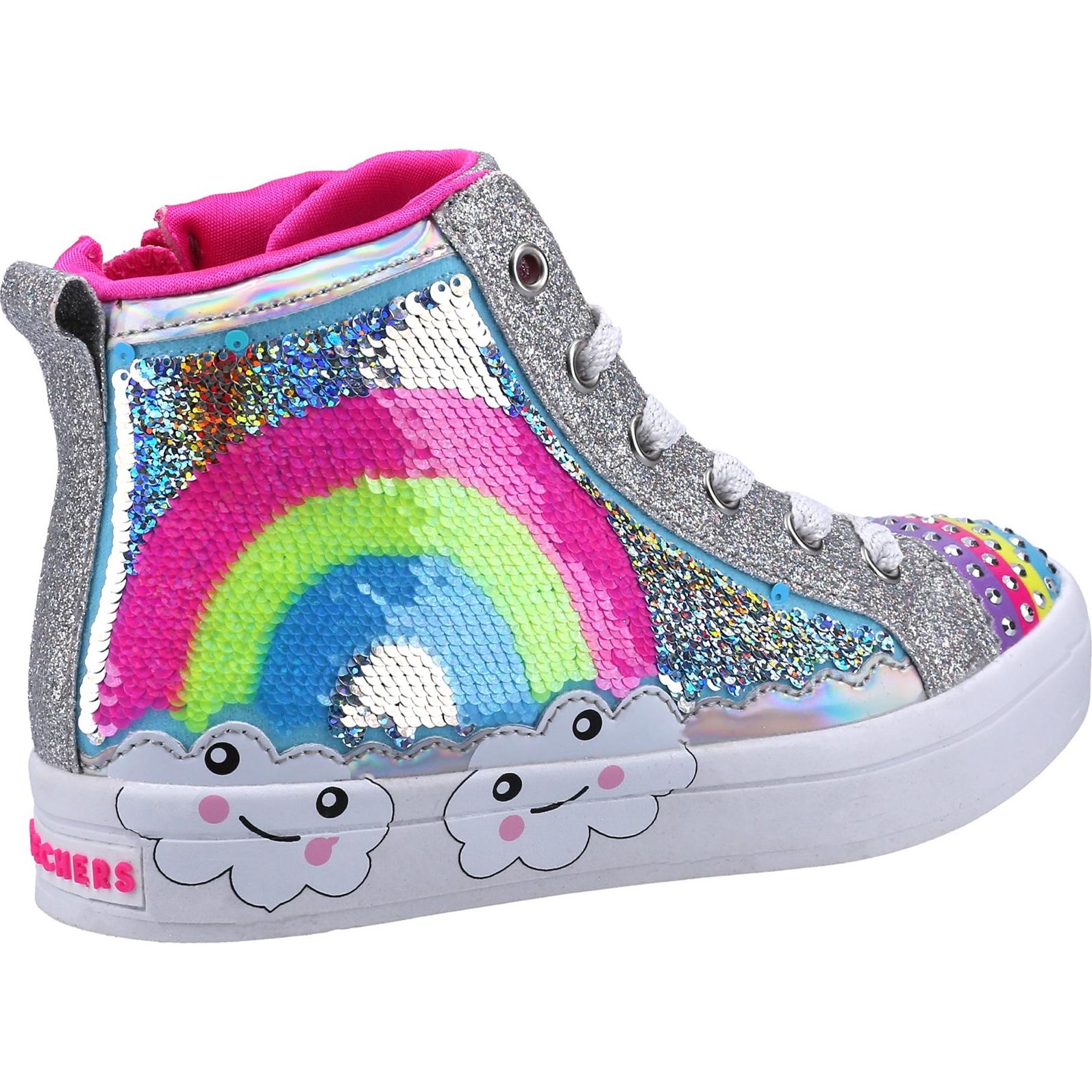 Skechers Flip Kicks Twi-Lites 2.0 Rainbow Daydreams Boot