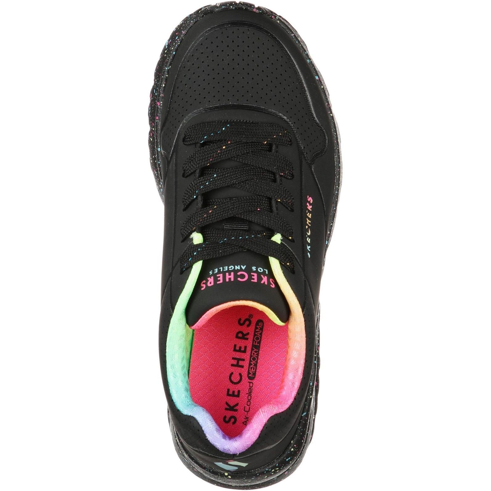 Skechers Uno Lite Rainbow Speckle Shoe