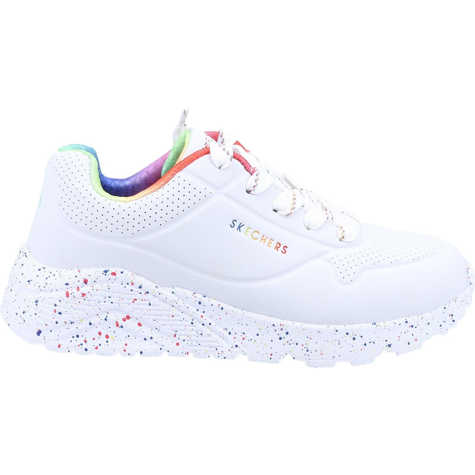 Skechers Uno Lite Rainbow Speckle Shoe