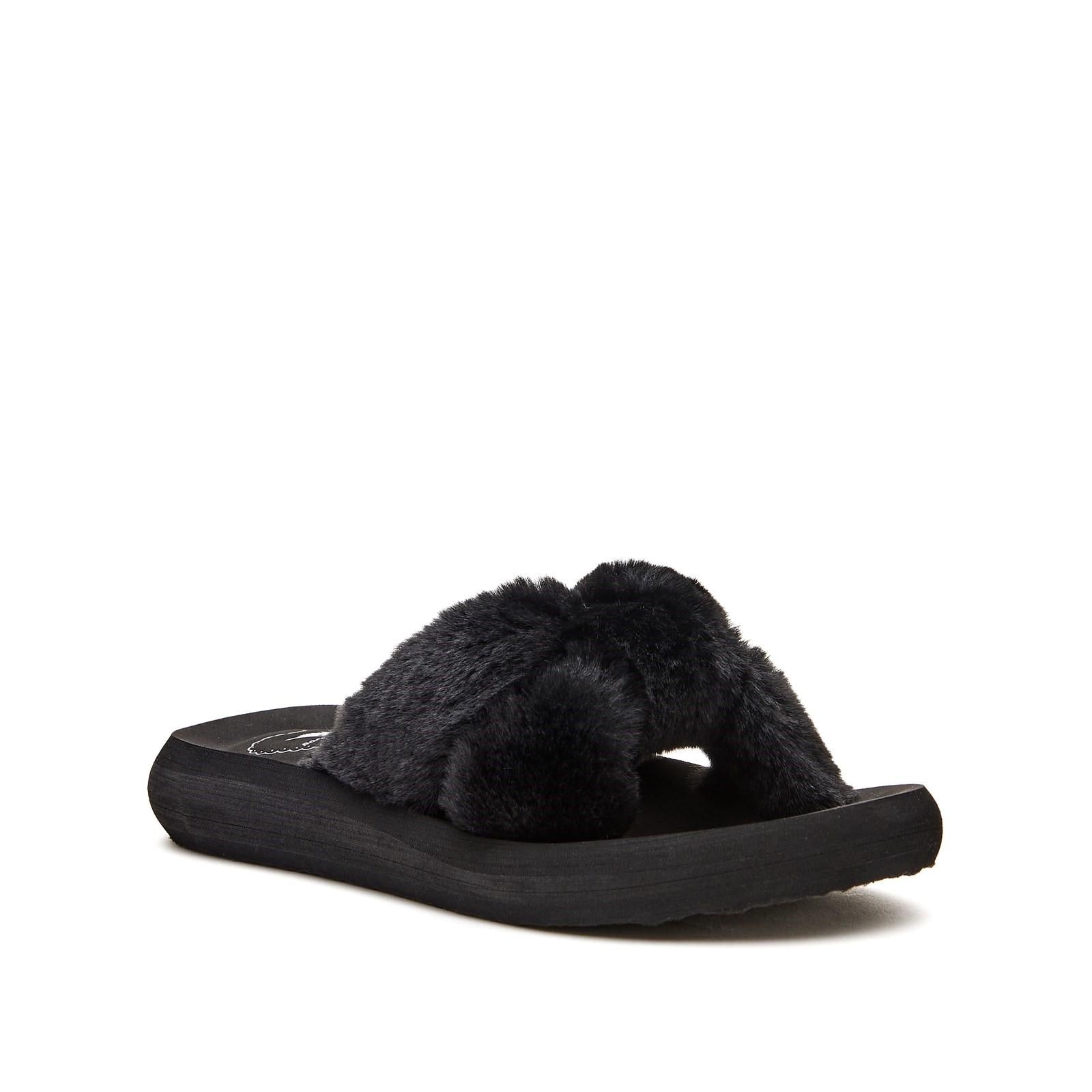 Rocket Dog Slade Winette Fur Novelty Slippers
