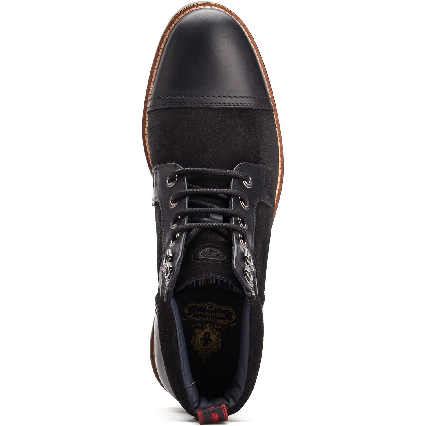 Base London Rogan Toe Cap Combat Boots