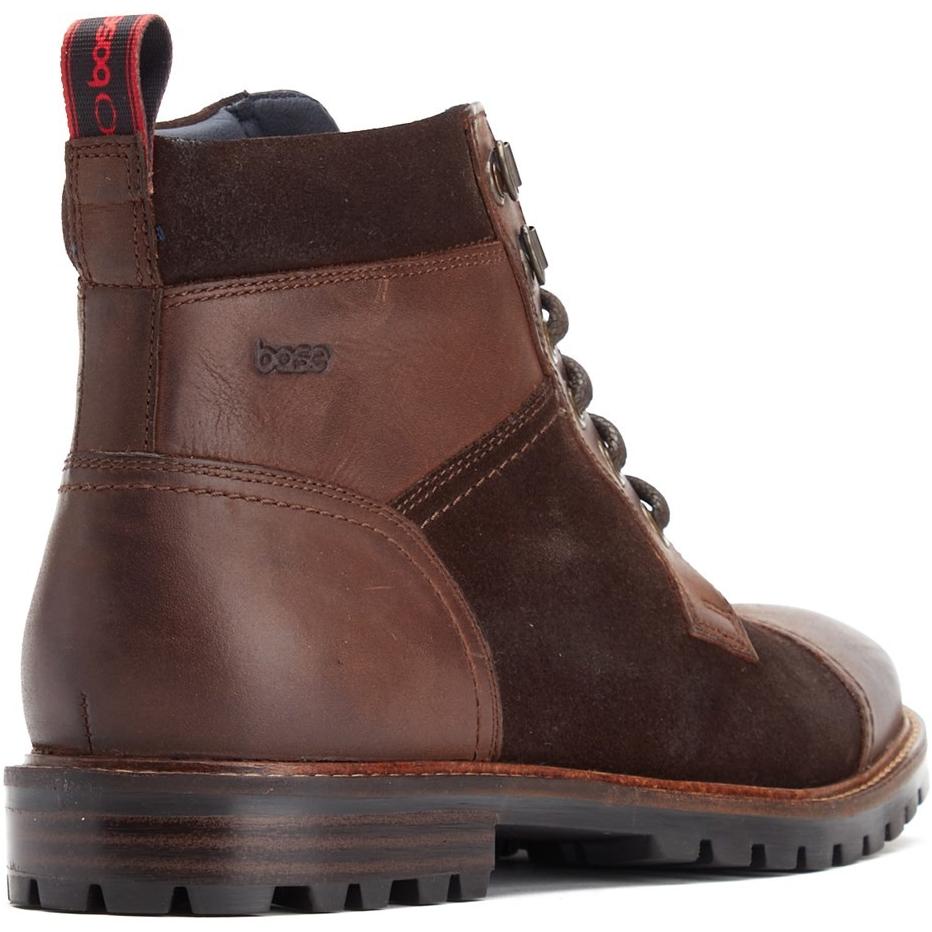 Base London Rogan Toe Cap Combat Boots