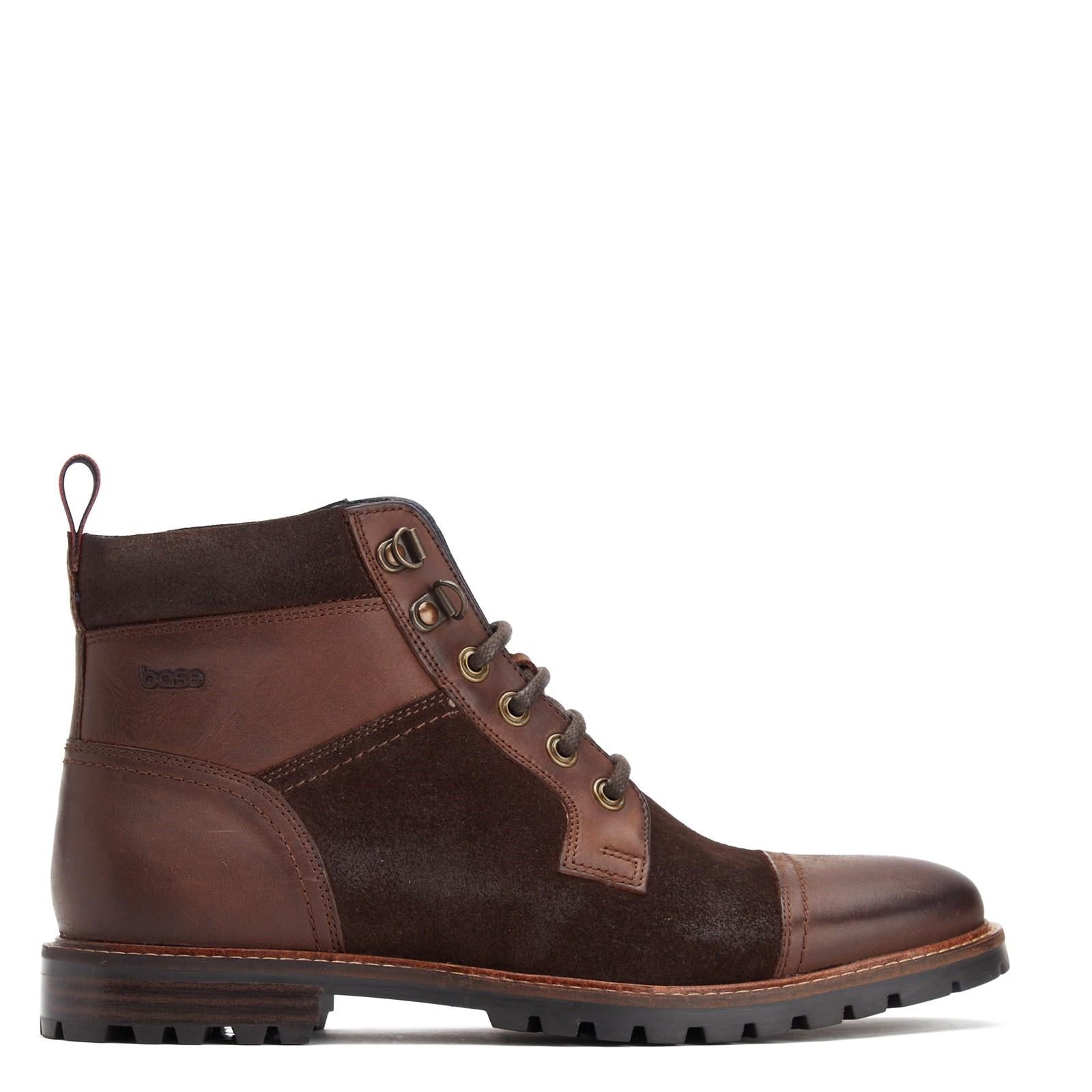 Base London Rogan Toe Cap Combat Boots