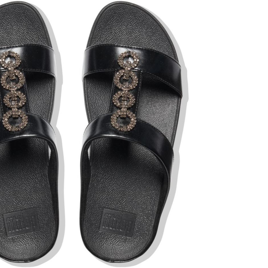 Fitflop Fino Sparkle Slides Sandals