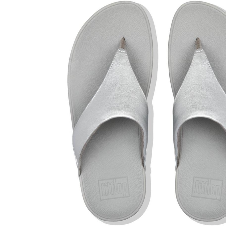 Fitflop Lulu Metallic Toe-Post Sandals