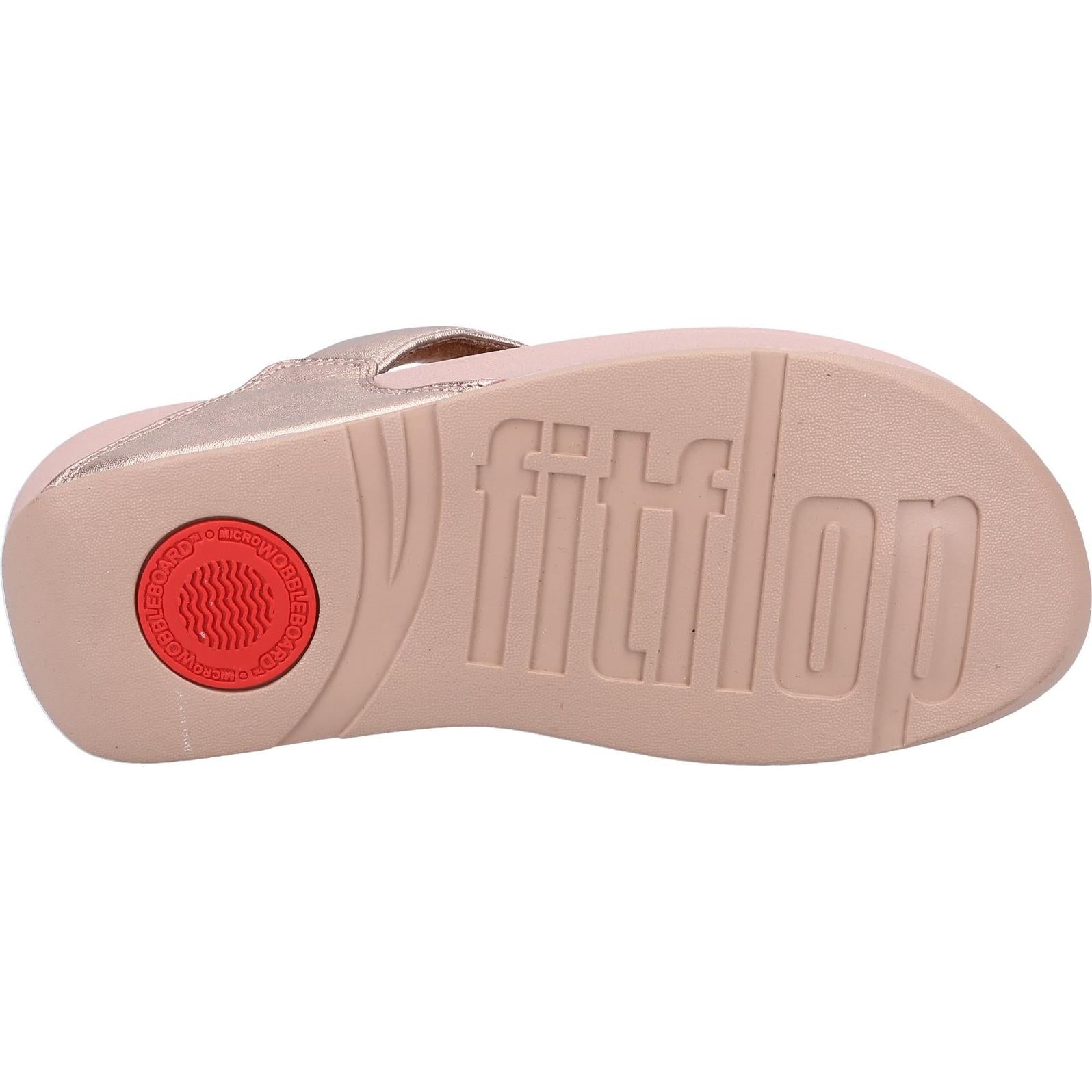 Fitflop Lulu Metallic Toe-Post Sandals