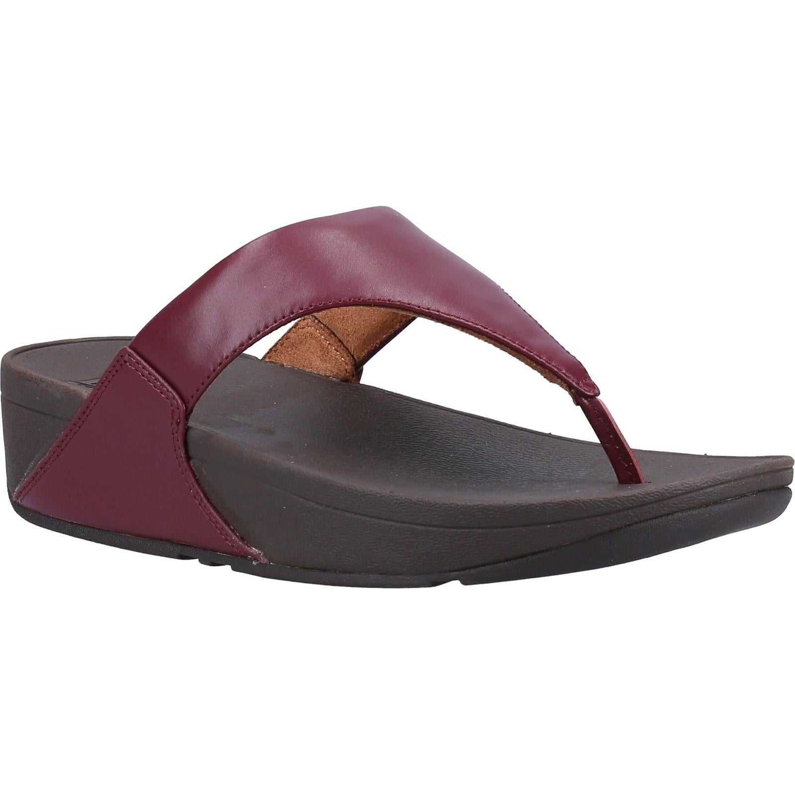 Fitflop Lulu Metallic Toe-Post Sandals
