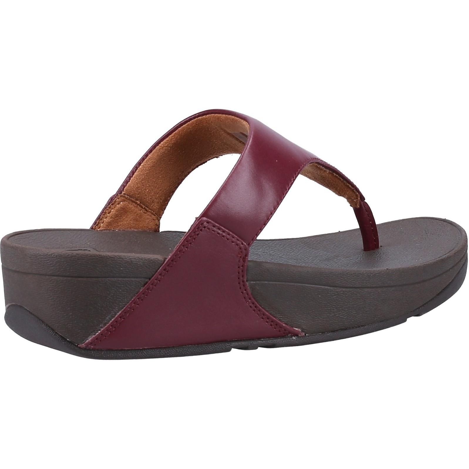 Fitflop Lulu Metallic Toe-Post Sandals