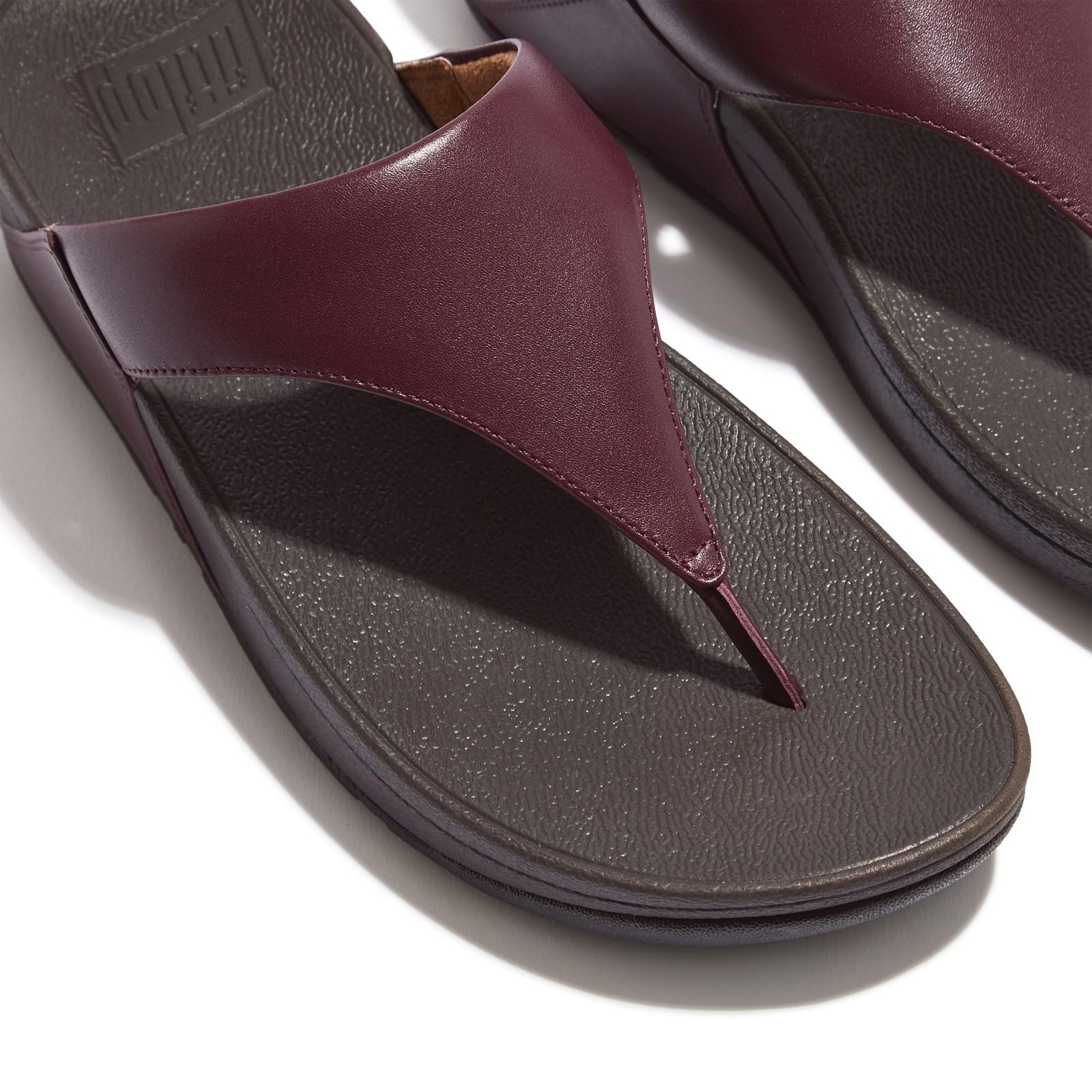 Fitflop Lulu Metallic Toe-Post Sandals