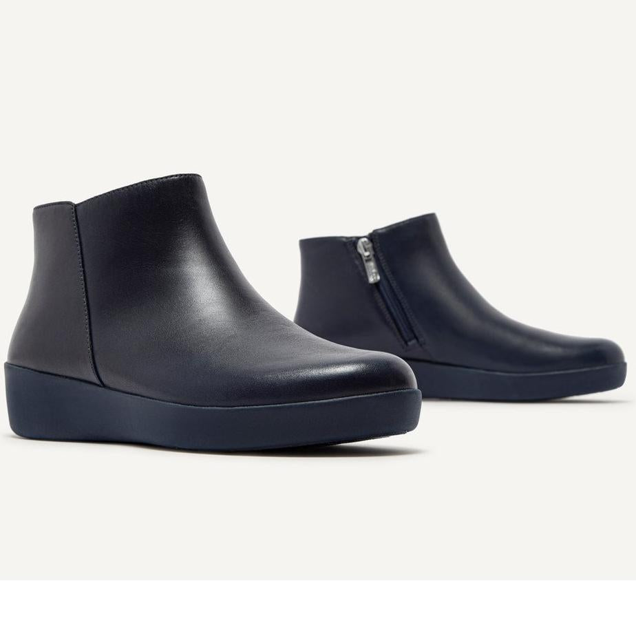 Fitflop Sumi Leather Ankle Boots