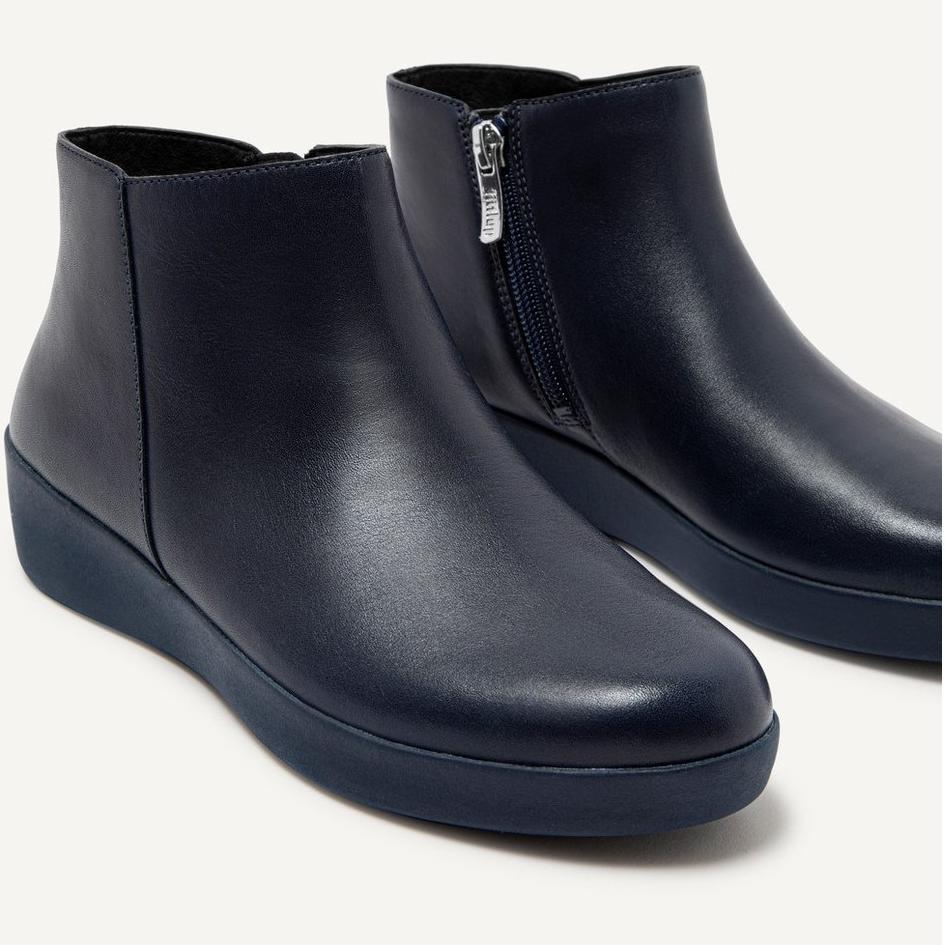 Fitflop Sumi Leather Ankle Boots