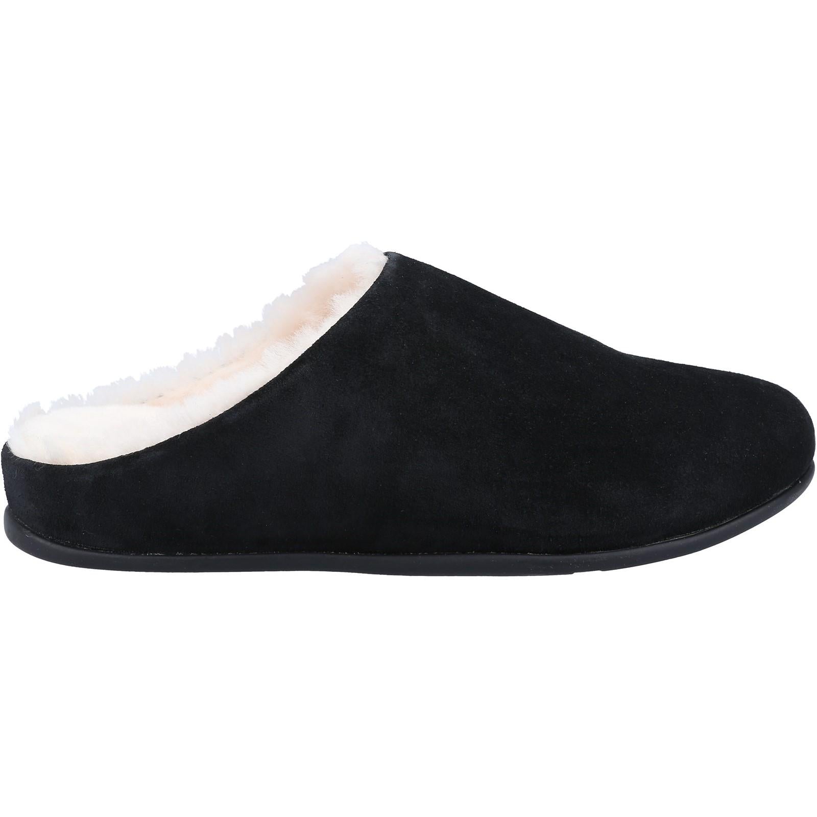 Fitflop Chrissie Shearling-Lined Suede Slippers