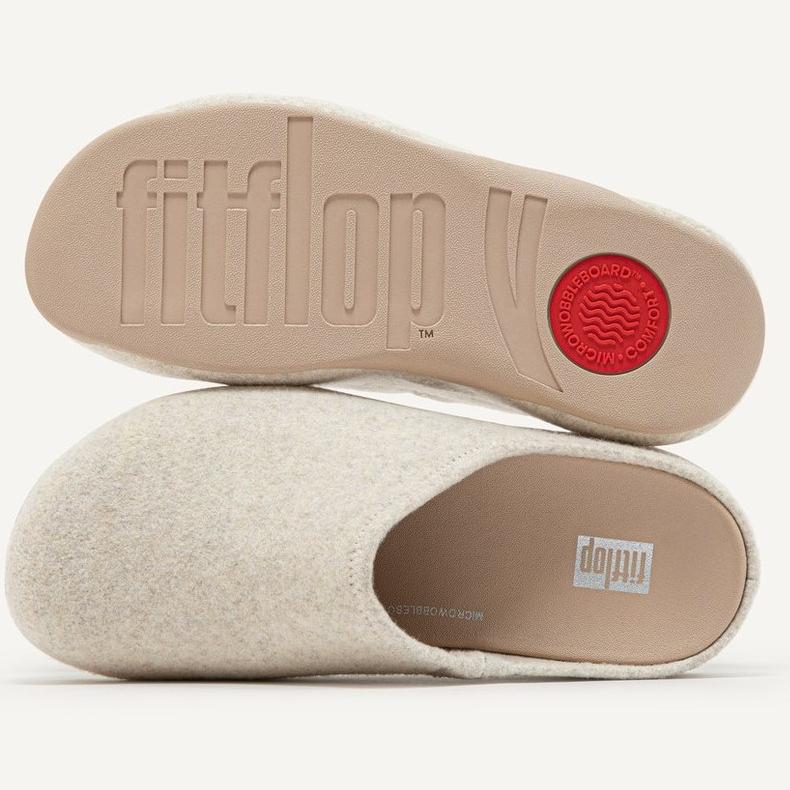 Fitflop Shuv Cushy Felt Clog Slippers