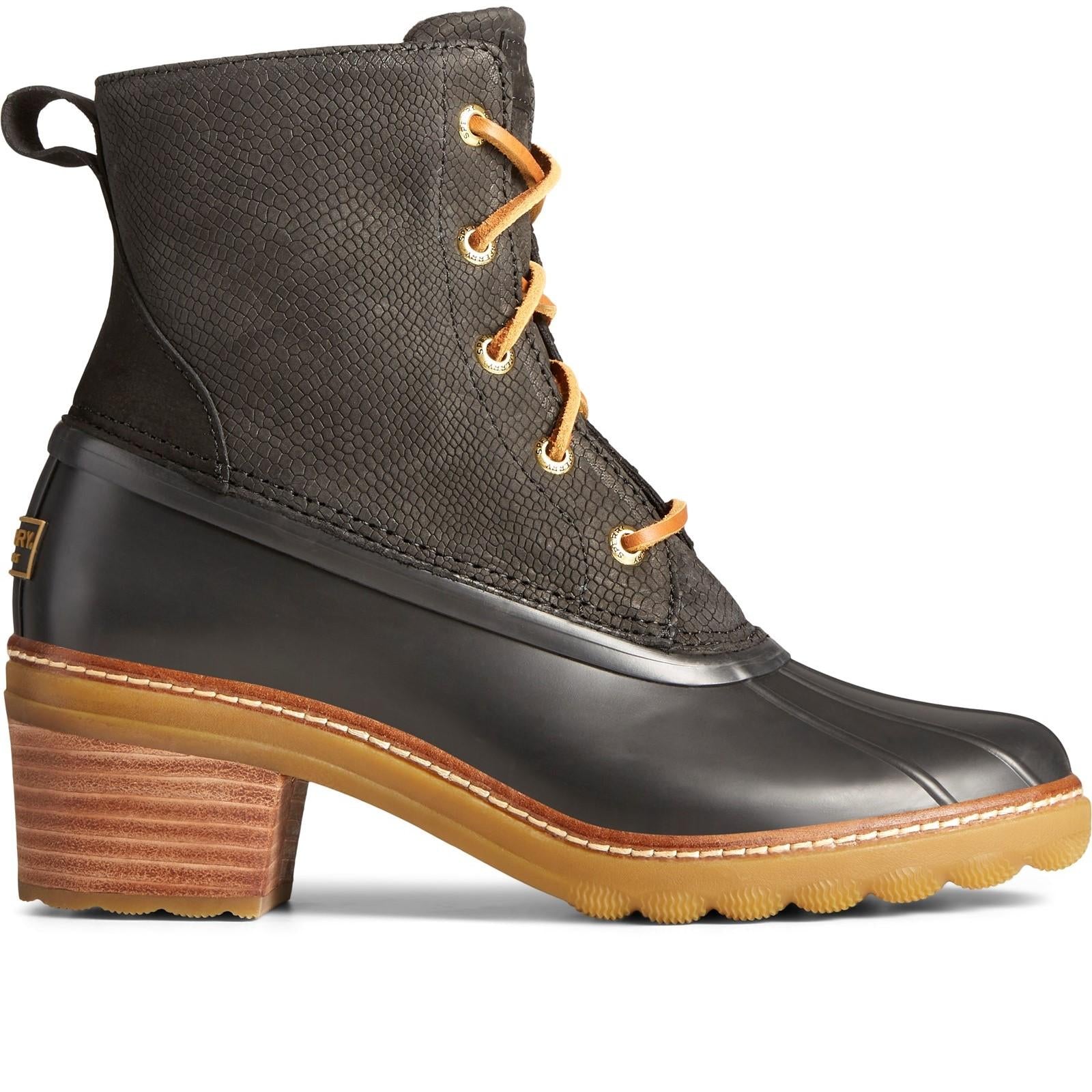 Sperry Top-sider Saltwater Heel Snake Ankle Boot