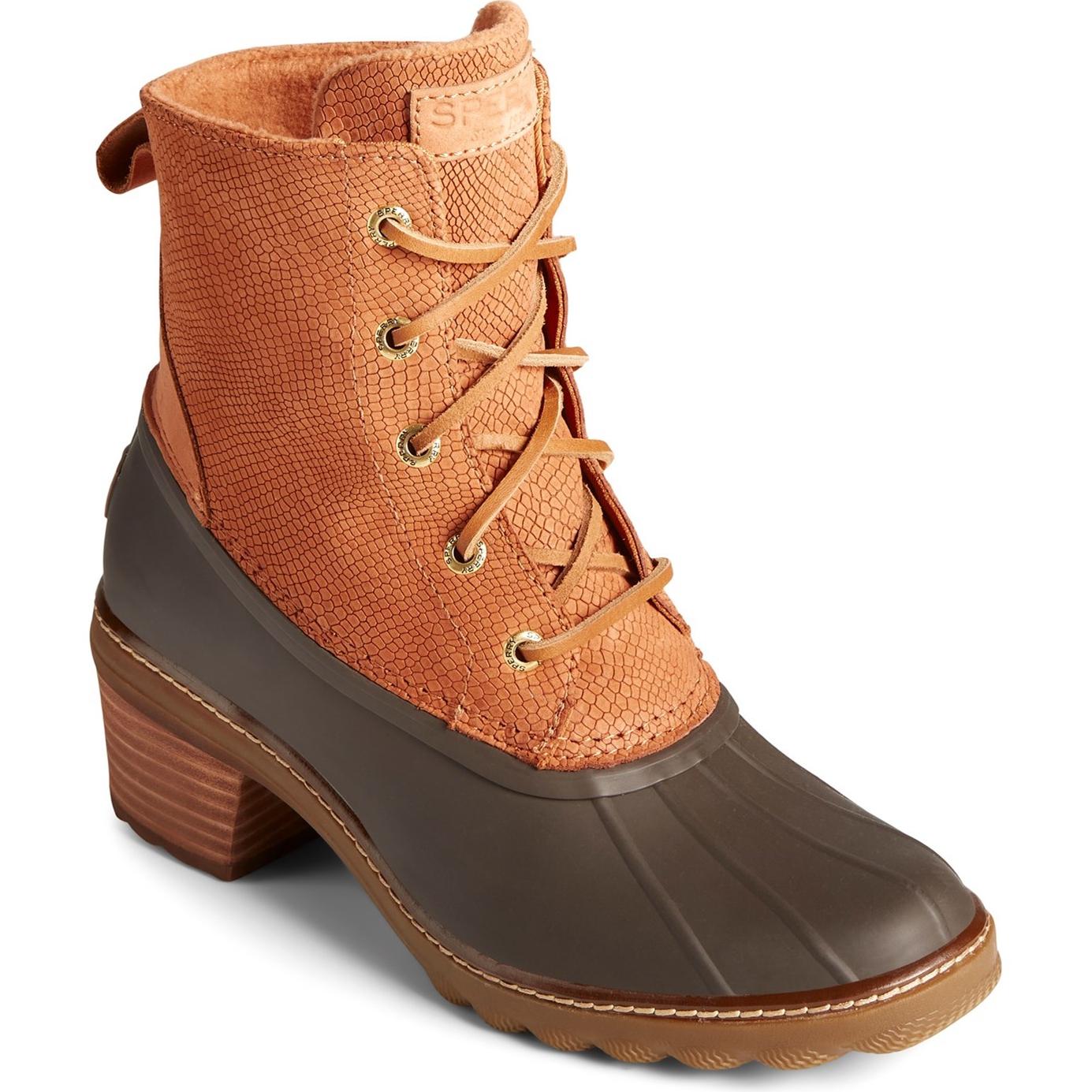 Sperry Top-sider Saltwater Heel Snake Ankle Boot