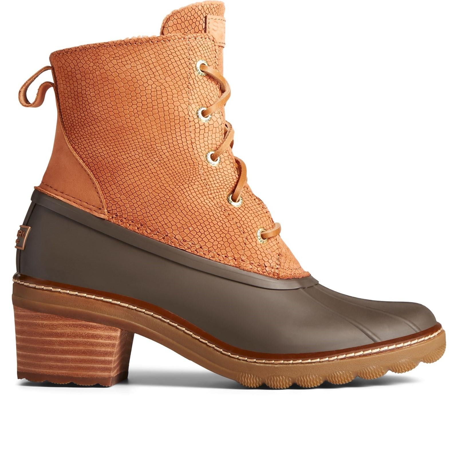 Sperry Top-sider Saltwater Heel Snake Ankle Boot