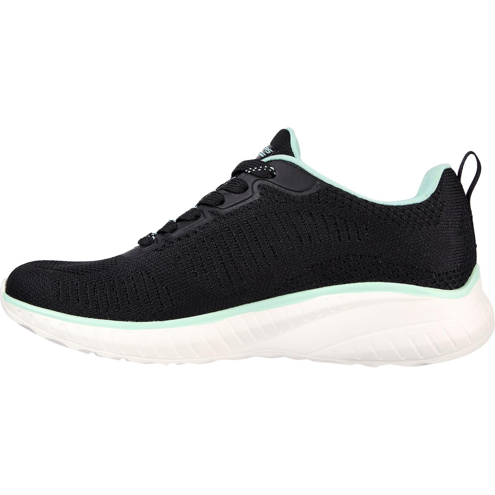 Skechers Bobs Squad Chaos Parallel Lines Trainers