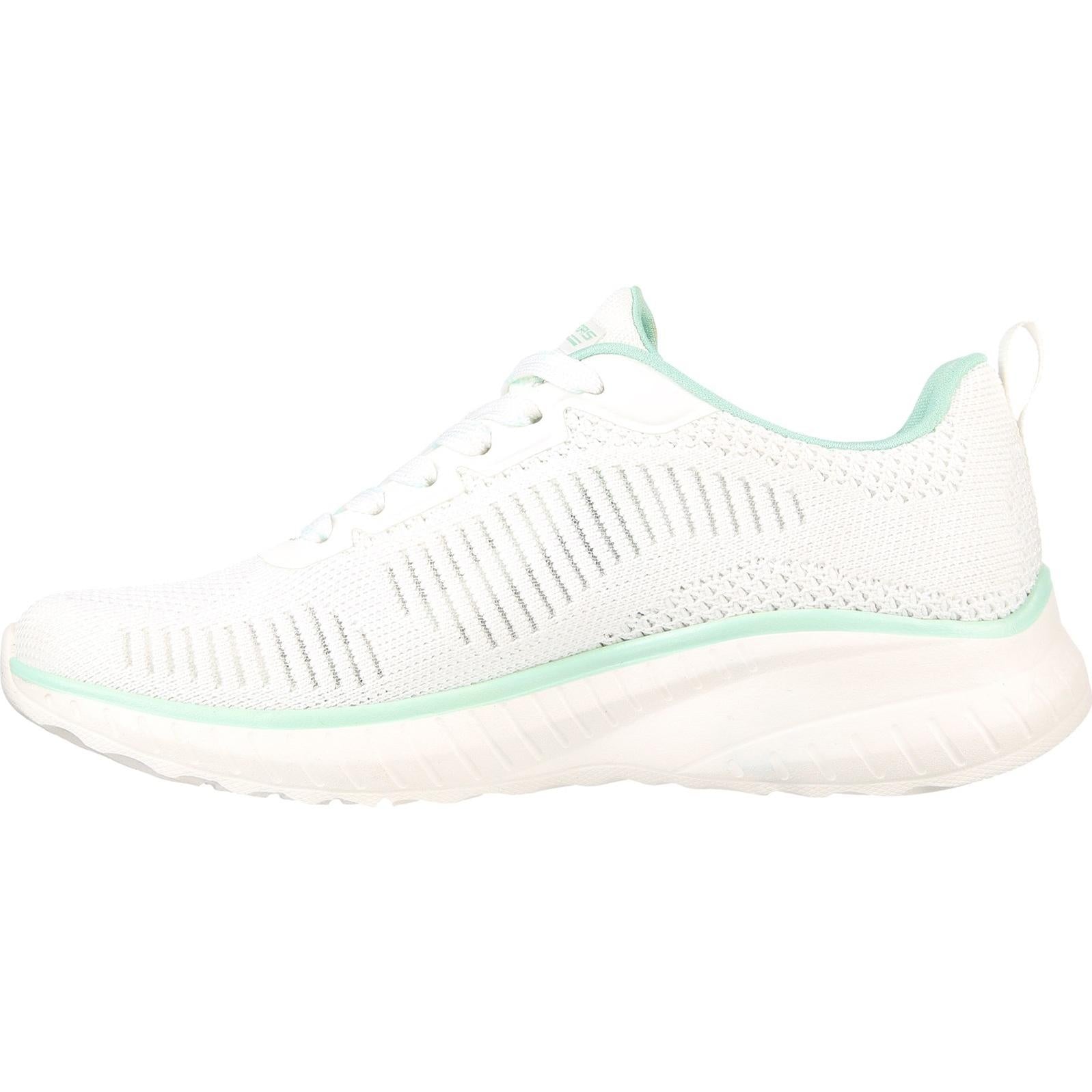 Skechers Bobs Squad Chaos Parallel Lines Trainers