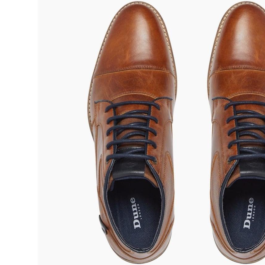 Dune Carls Lace Up Ankle Boots