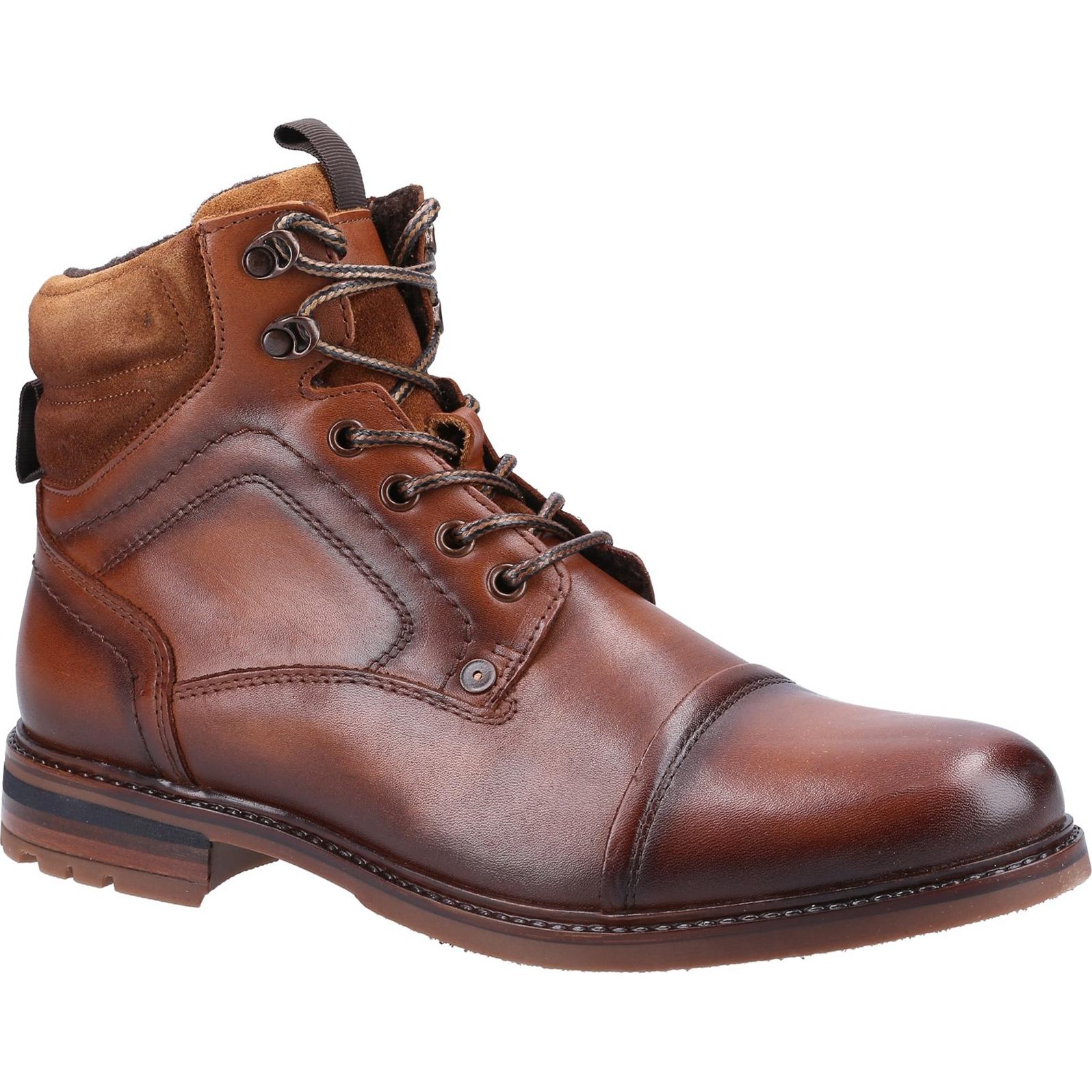 Dune London Candor Toe Cap Worker Boots