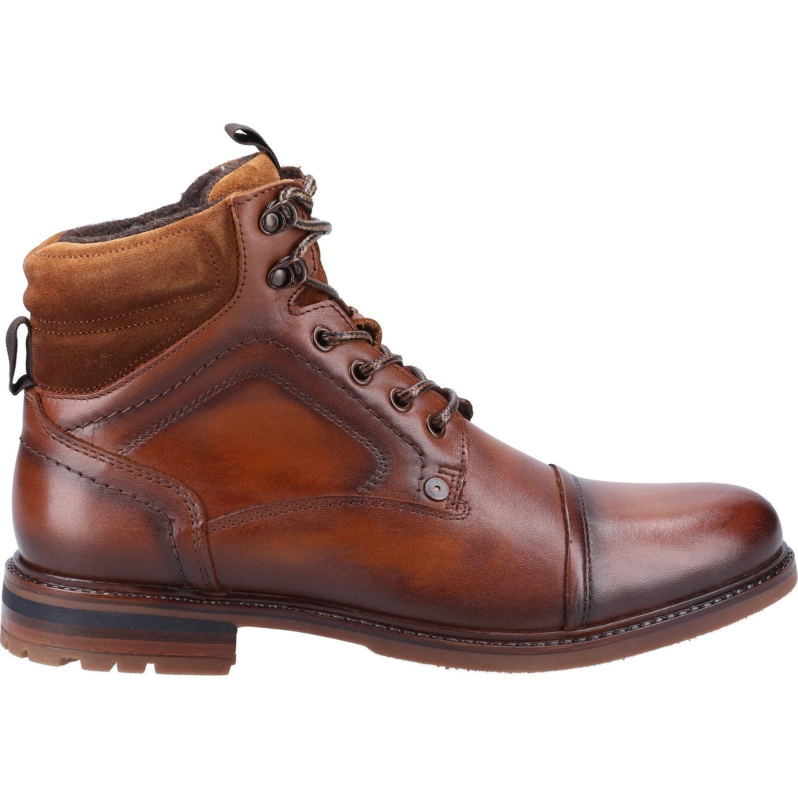 Dune London Candor Toe Cap Worker Boots