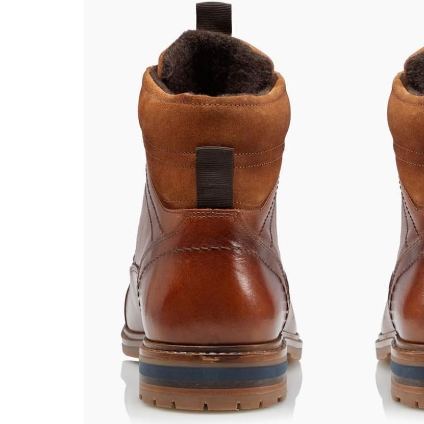 Dune London Candor Toe Cap Worker Boots