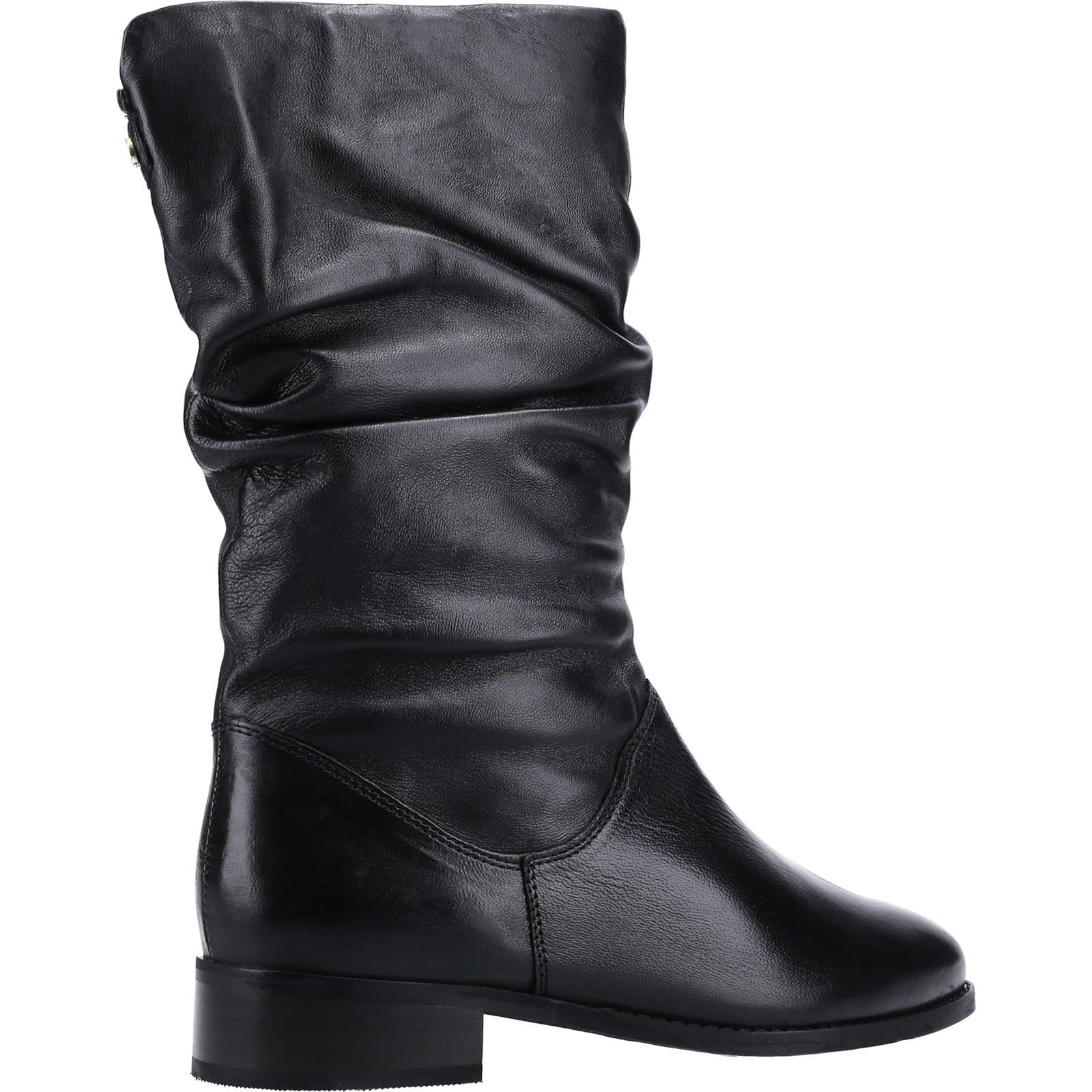 Dune London Rosalindas Ruched Calf Boots