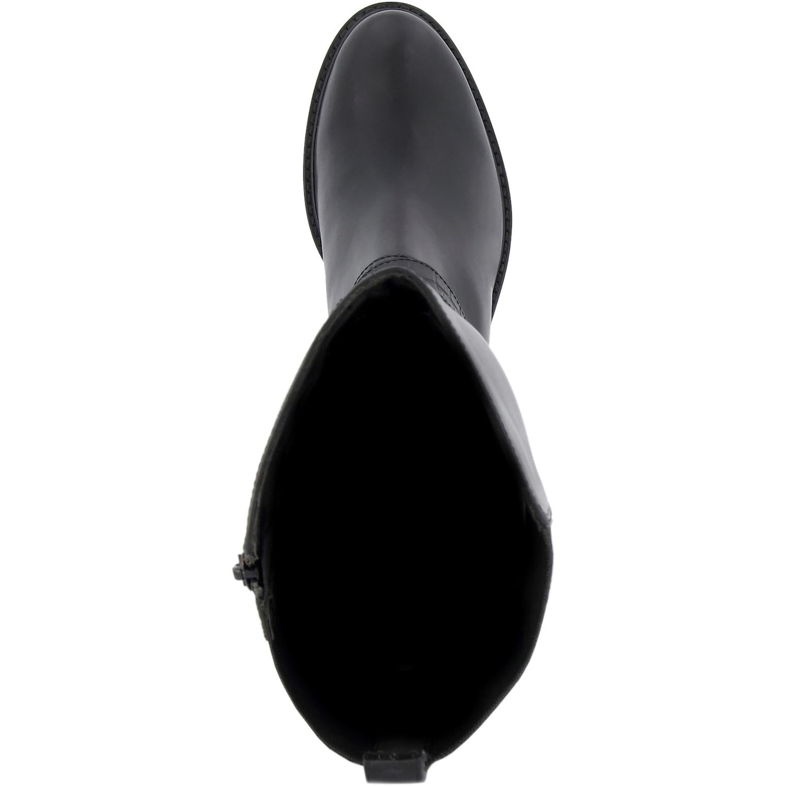 Dune London Tildings Strap Detail High Leg Boot