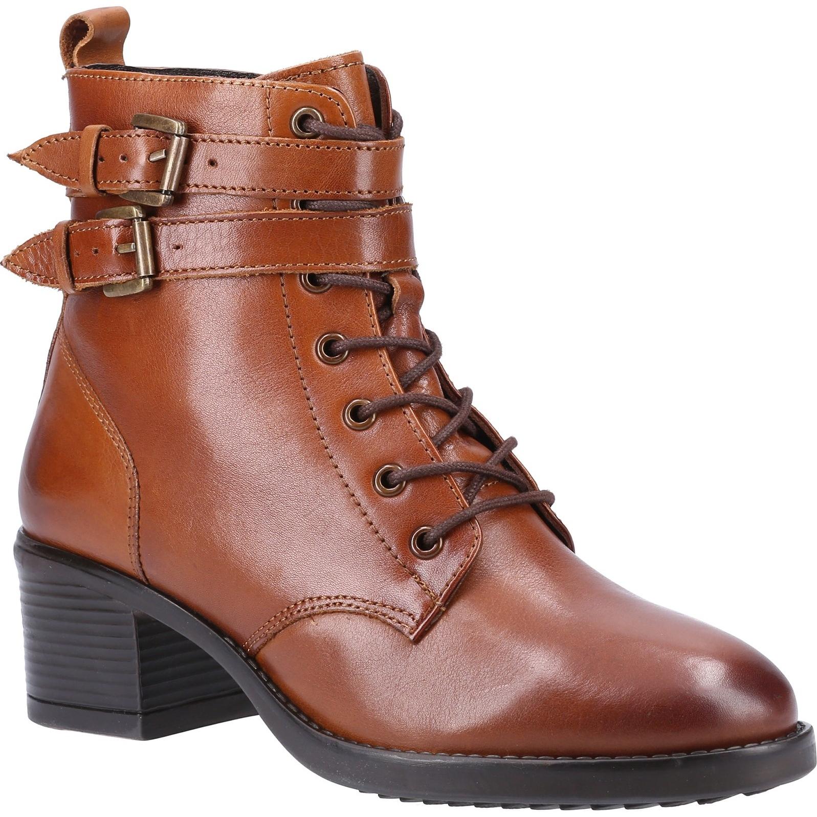 Dune London Paxan Buckle Detail Heeled Boot