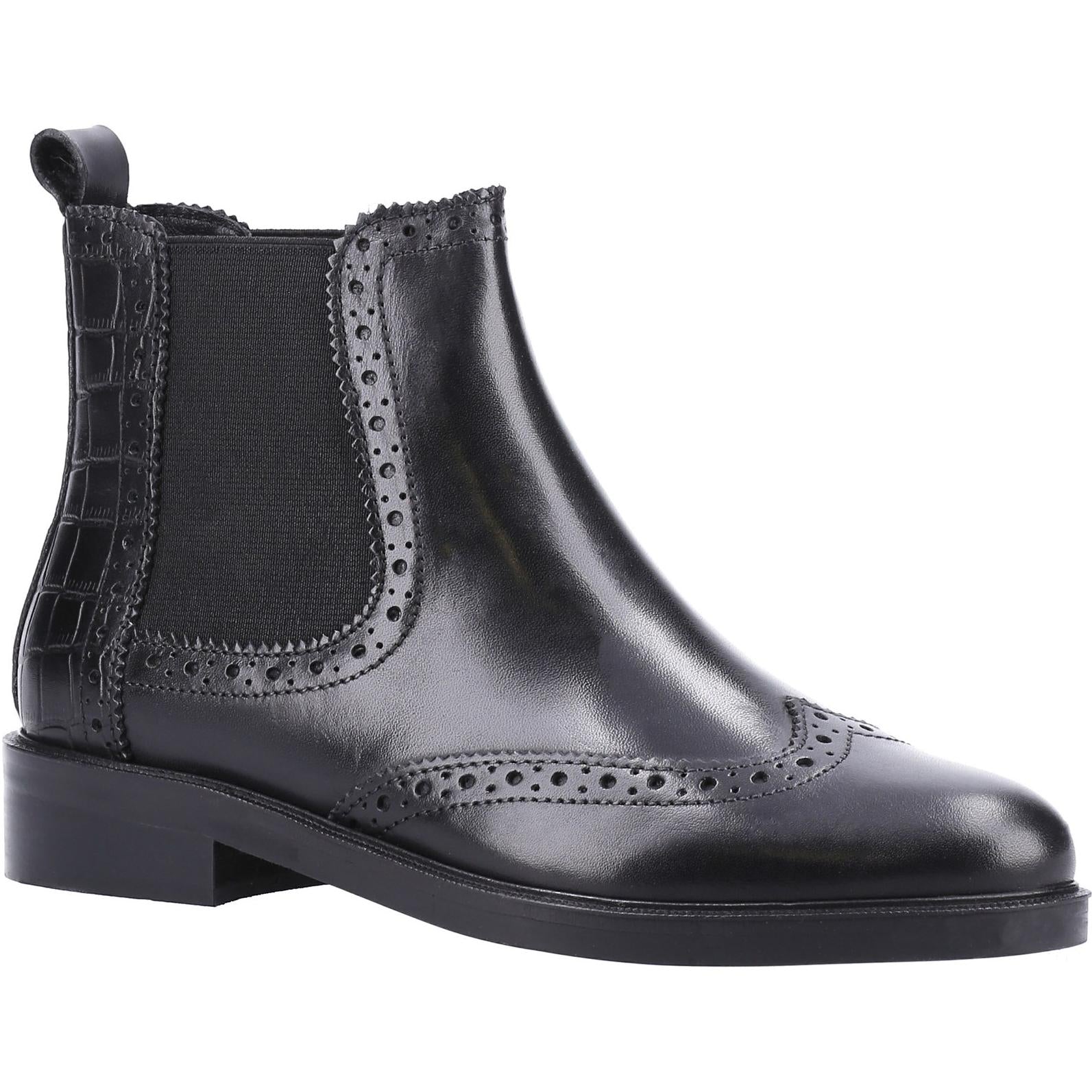 Dune Quest Brogue Detail Chelsea Boot