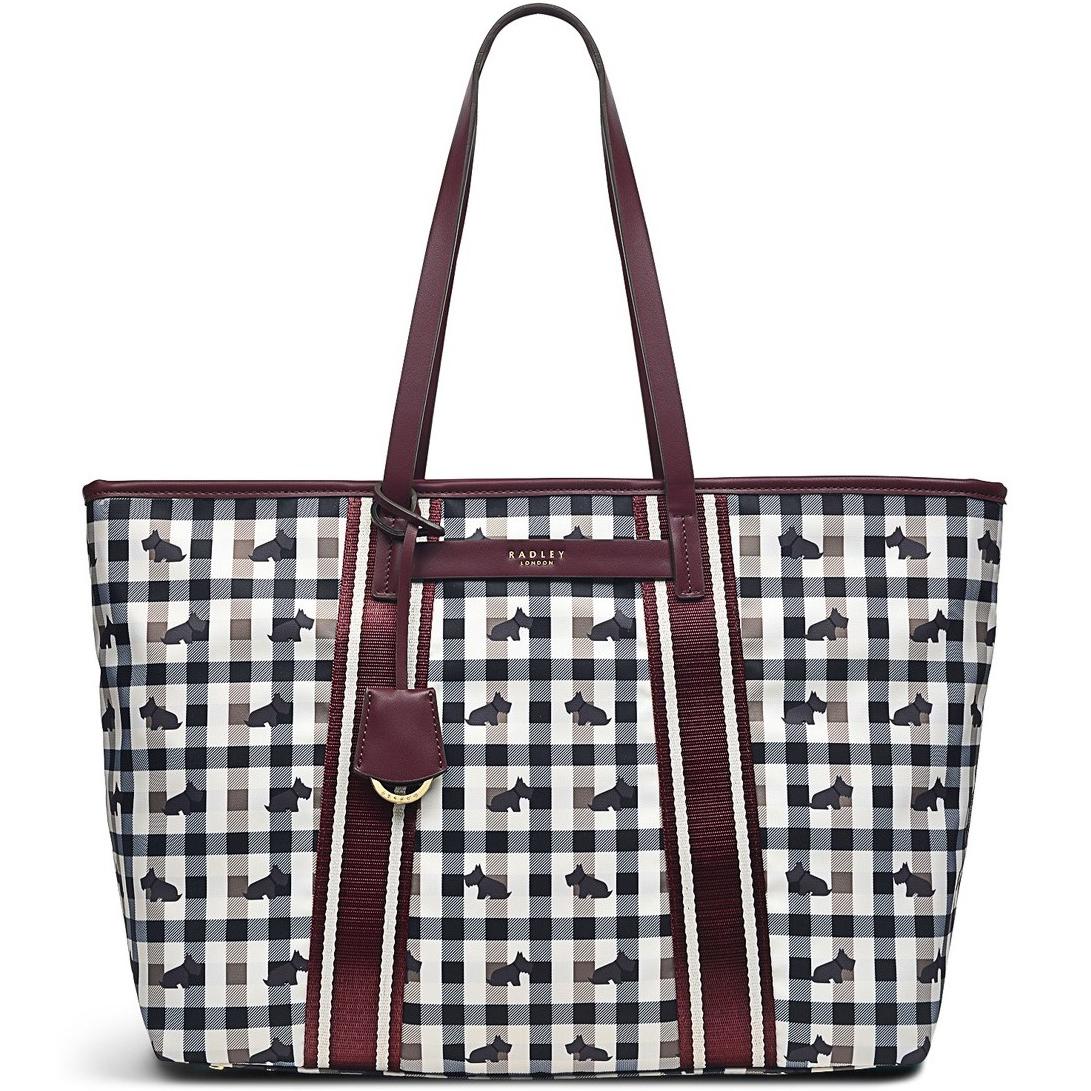 Radley London Finsbury Park Checked Dog Shoulderbag