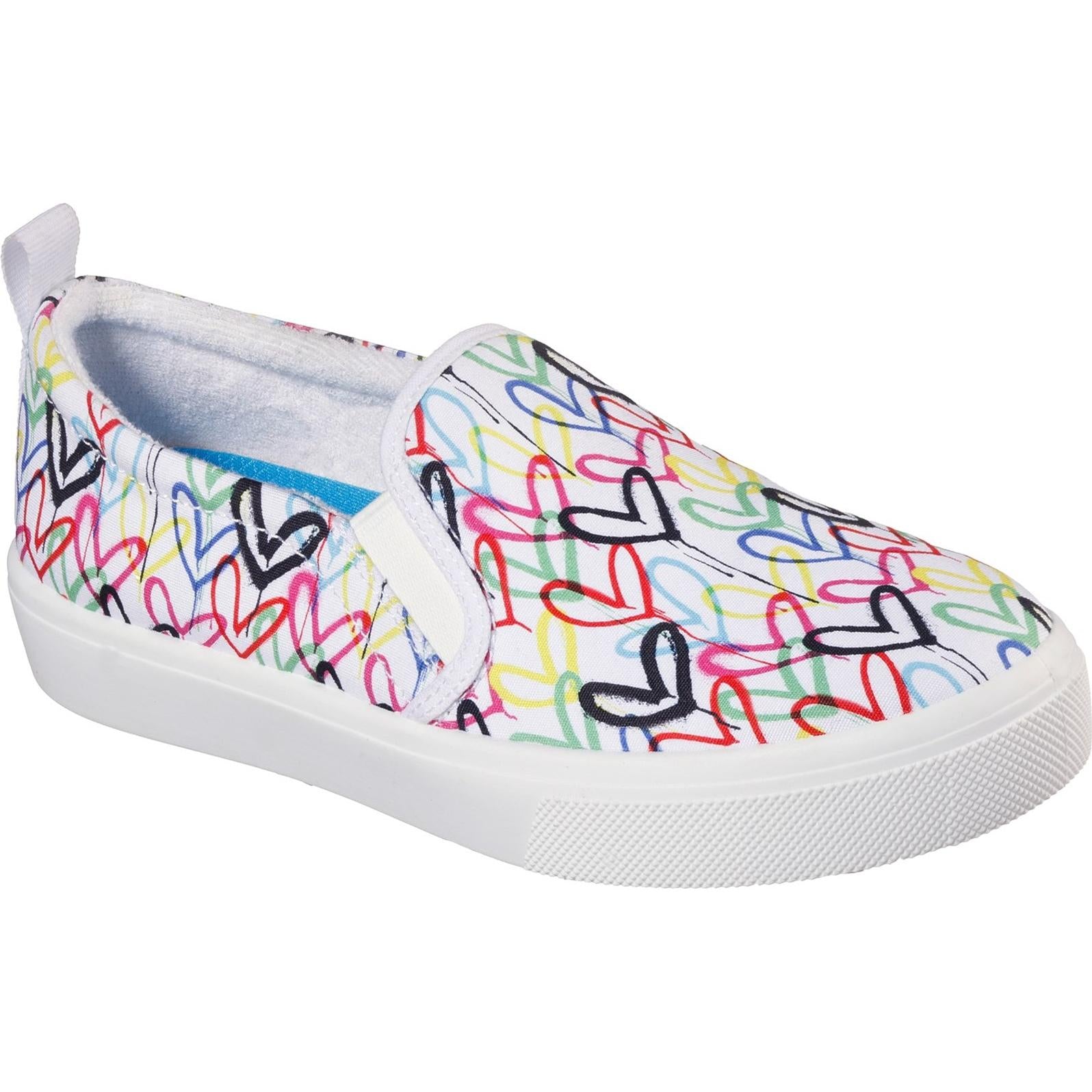 Skechers Poppy Drippin Love Slip On Shoes