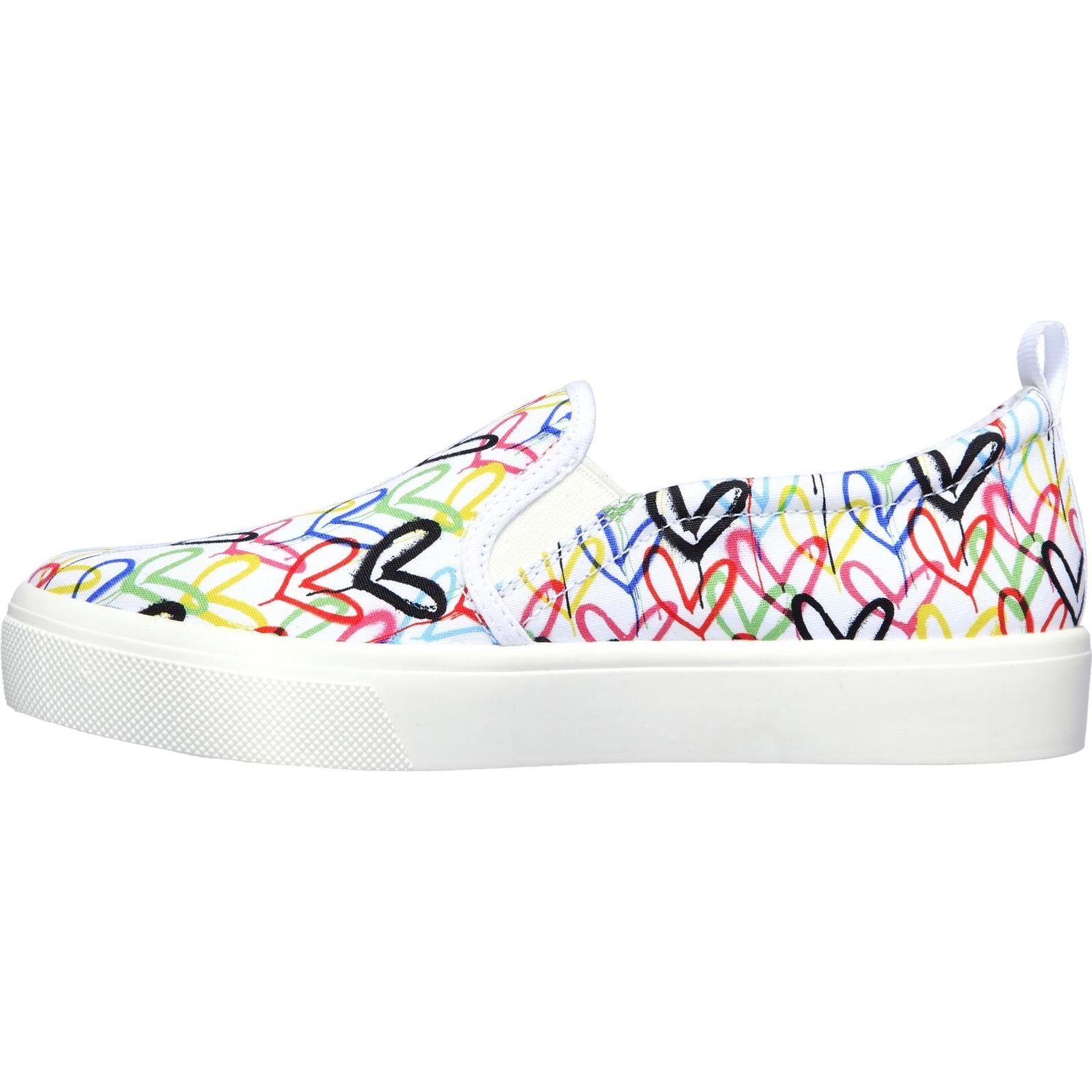 Skechers Poppy Drippin Love Slip On Shoes