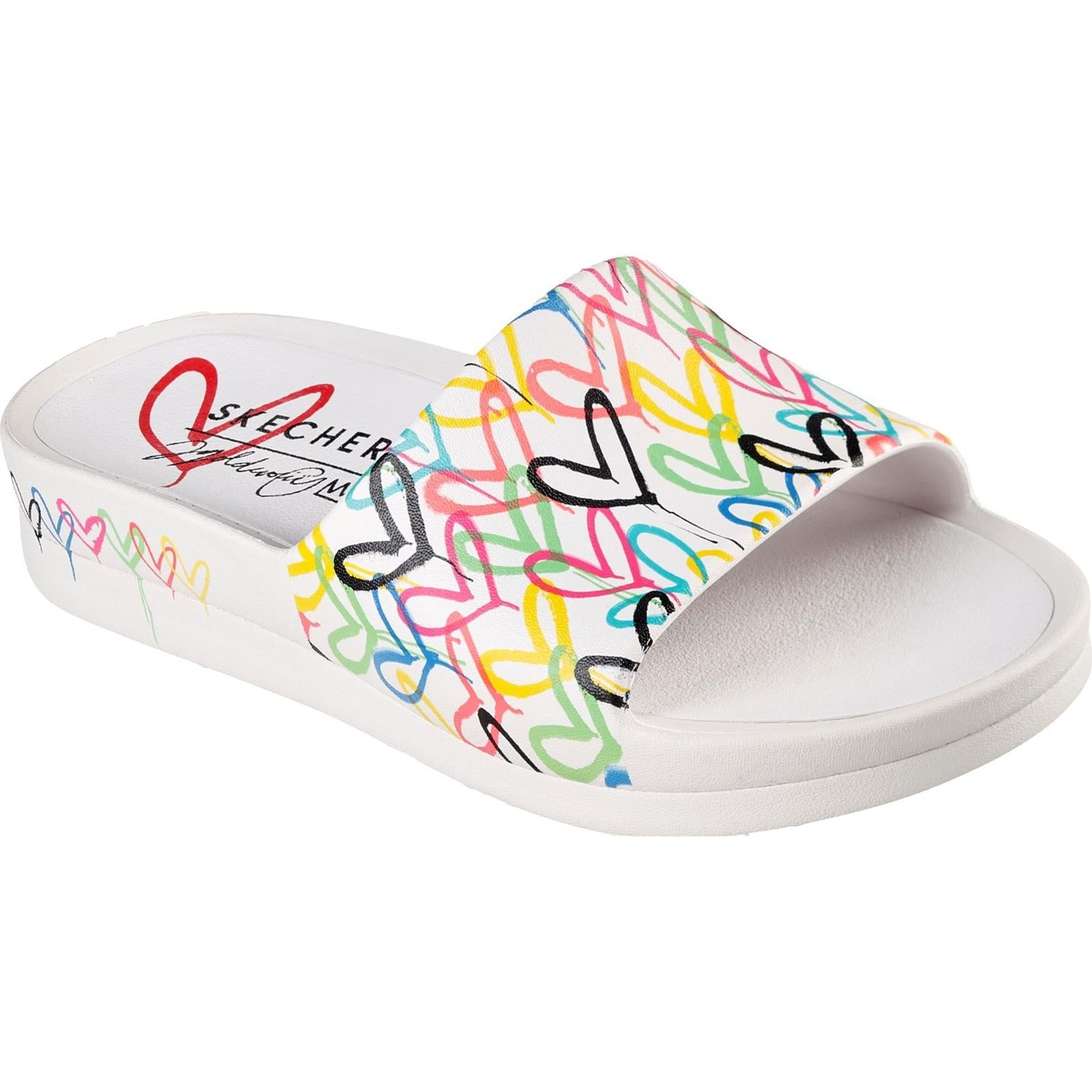 Skechers Cali Charm Trust Love Mule Slippers