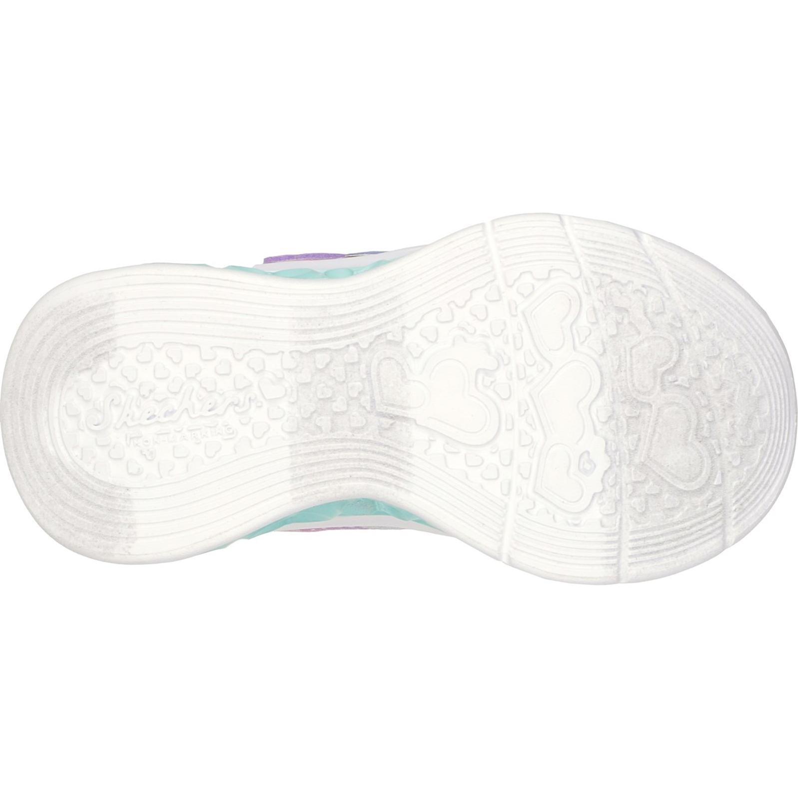 Skechers Flutter Heart Lights Simply Love Trainers
