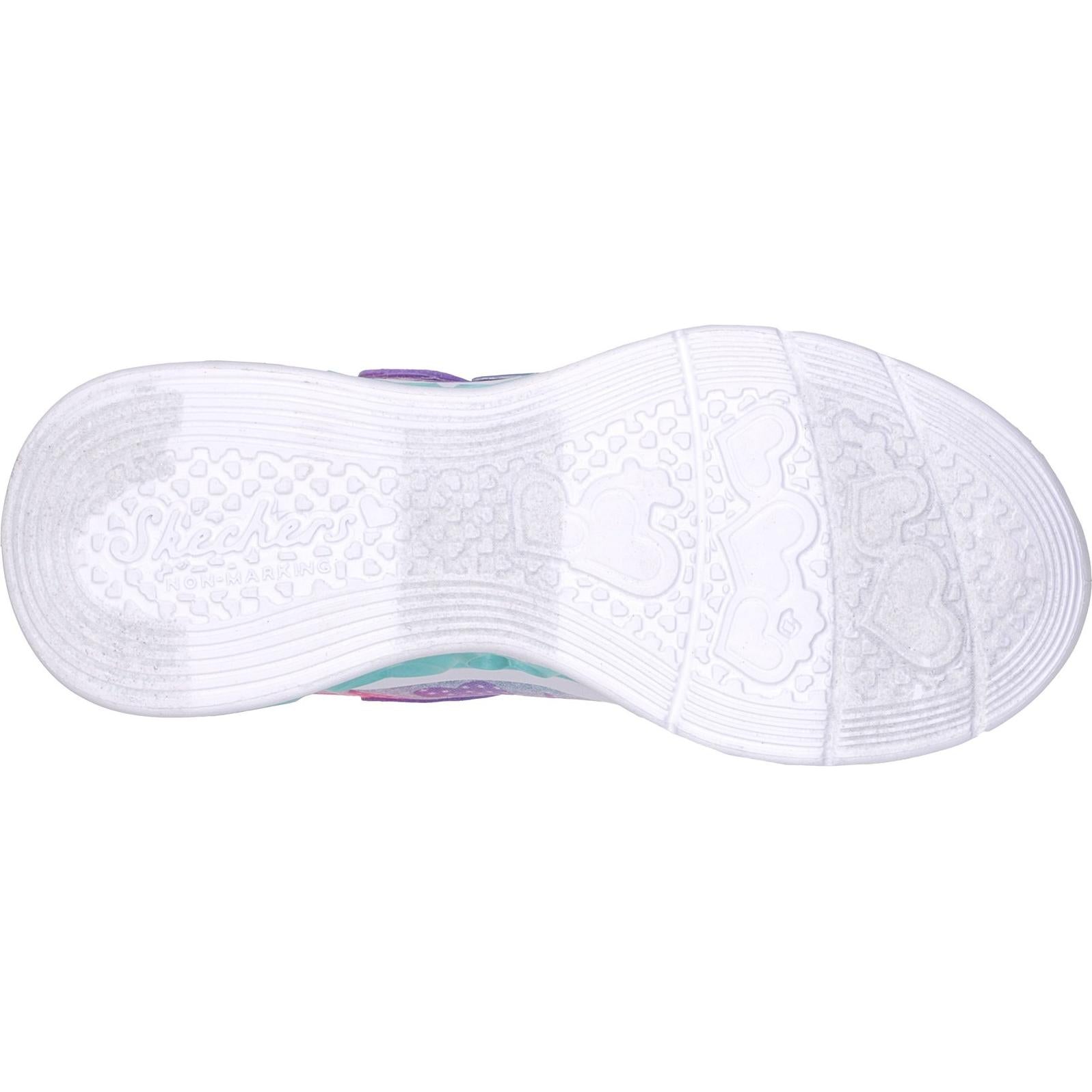 Skechers Flutter Heart Lights Simply Love Trainers